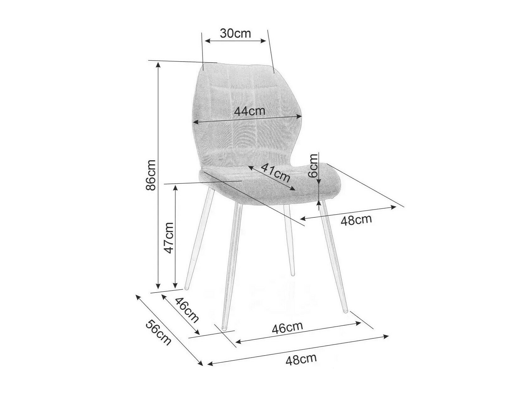 Stolica Detroit 736 (Bež)