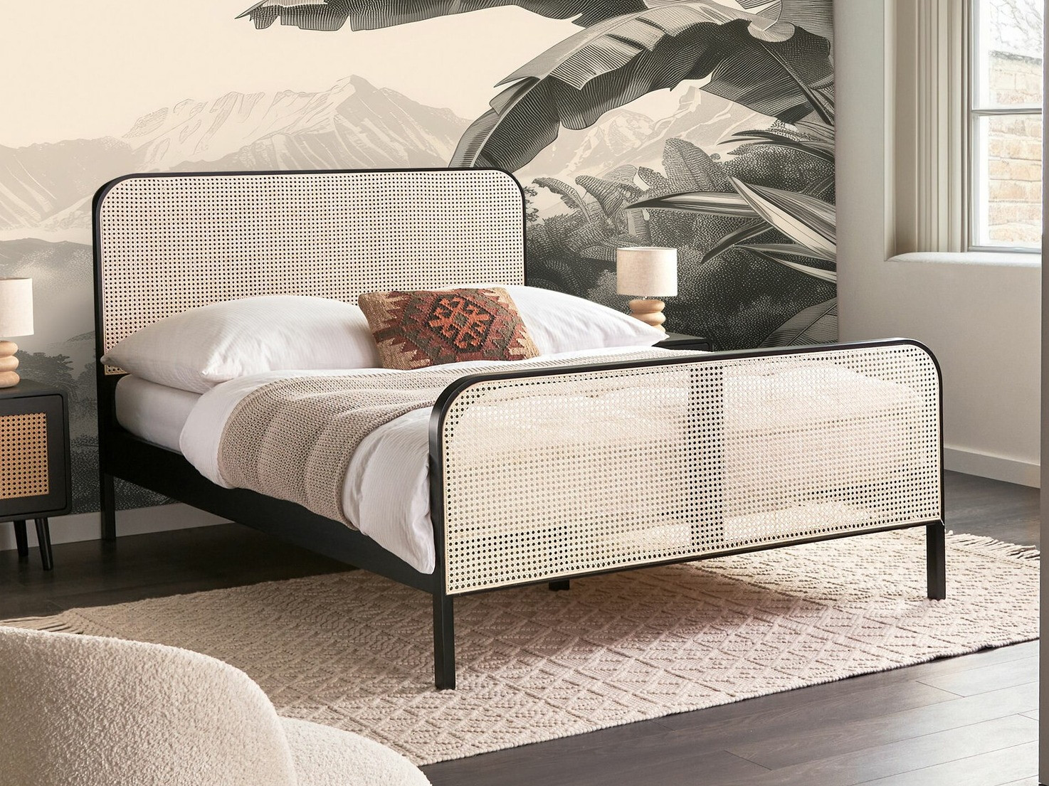 Krevet Berwyn 2613 (Crna)