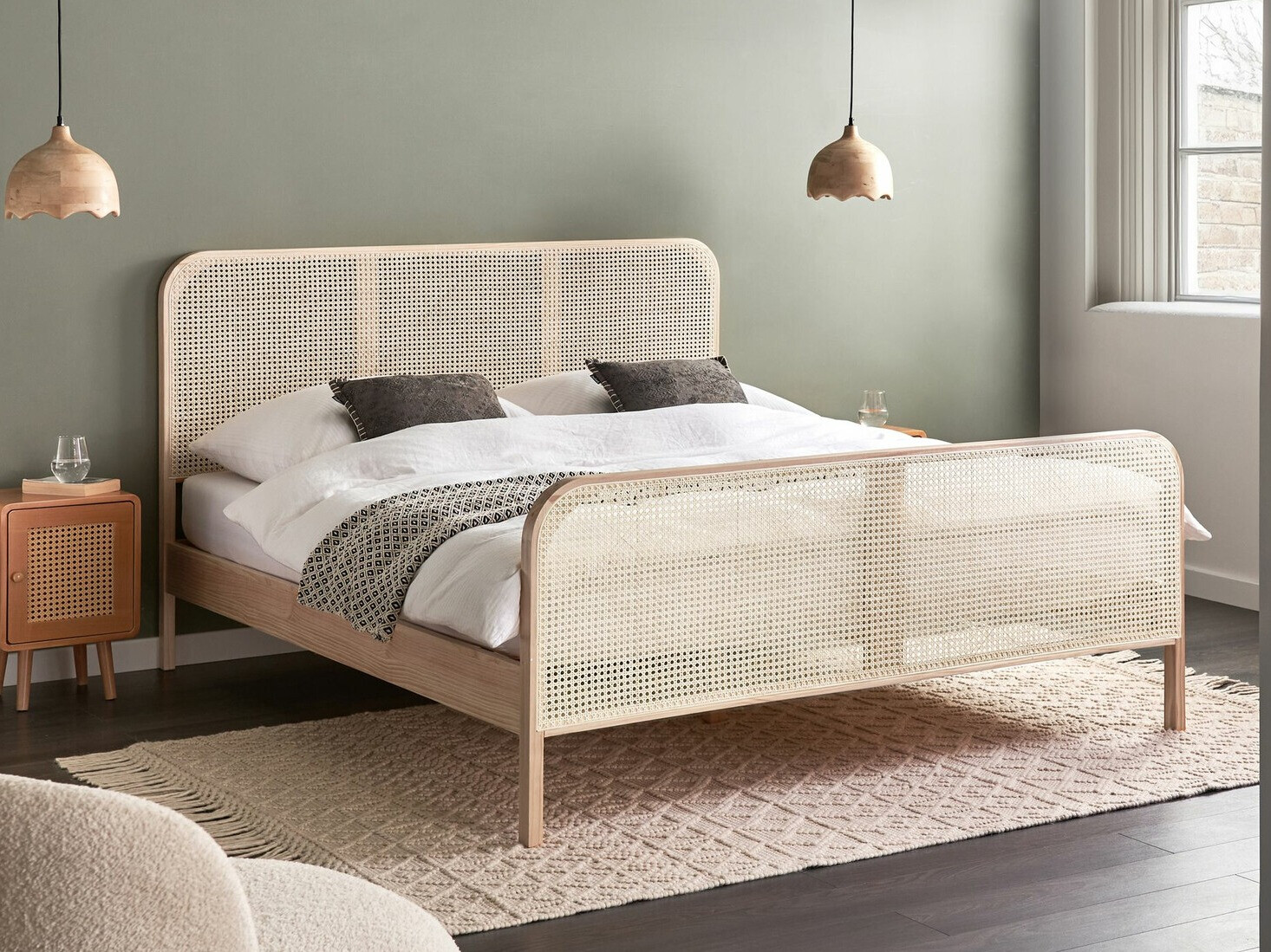 Krevet Berwyn 2613 (Svijetlo smeđa)