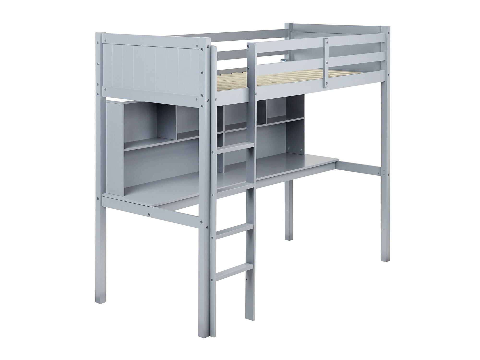 Krevet na platformi Berwyn 2614 (Siva)