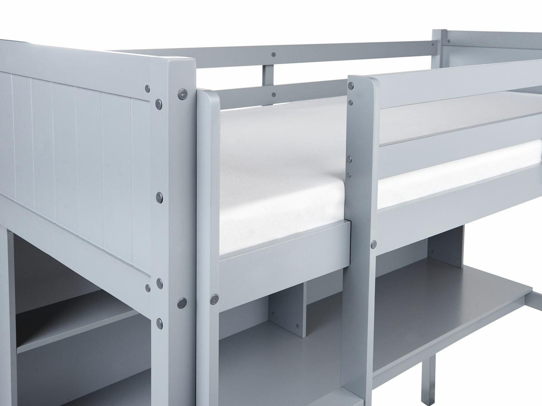 Krevet na platformi Berwyn 2614 (Siva)