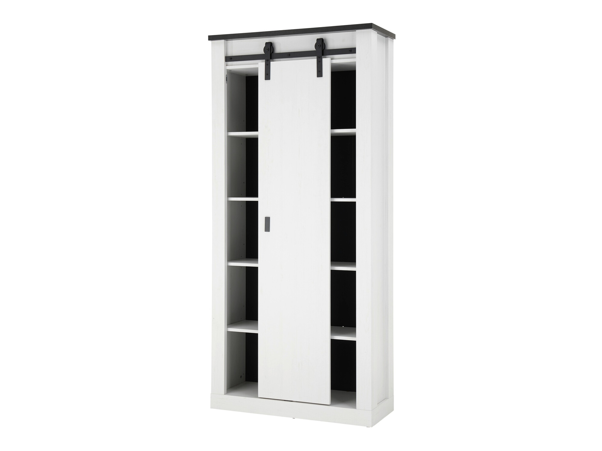 Kupaonski namještaj Cirtale 139 (Izbijeljeni bor + Antracit)