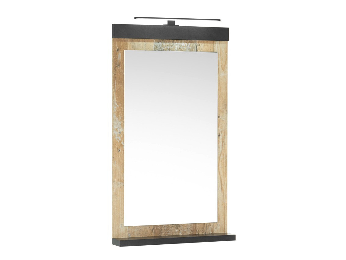 Kupaonski namještaj Cirtale 140 (Starinsko drvo + Antracit)