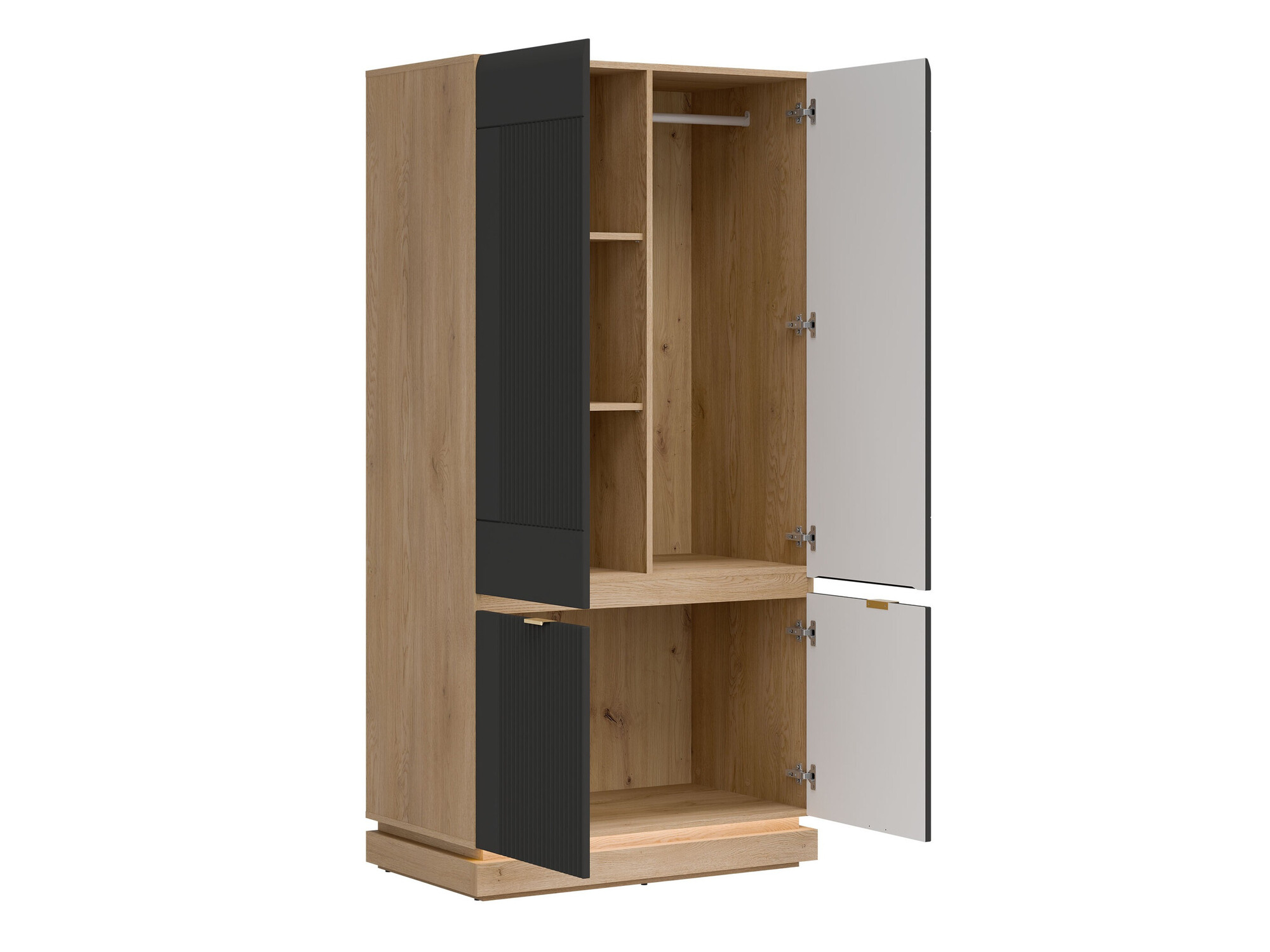 Ormar Teselbu 113 (Antracit + Hrast)