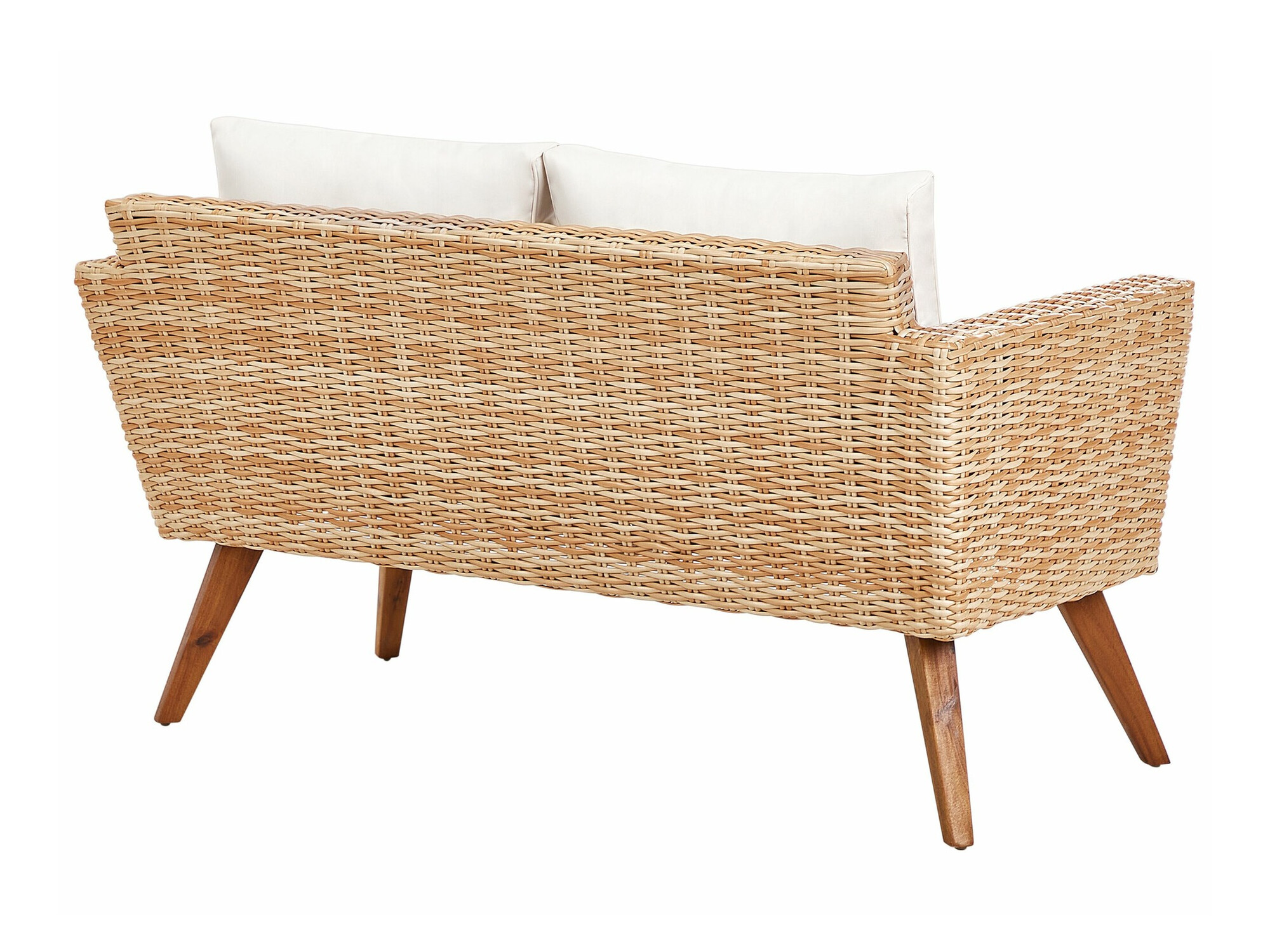 Set vrtnog namještaja Berwyn 2626 (Svijetlo smeđa + Bijela)