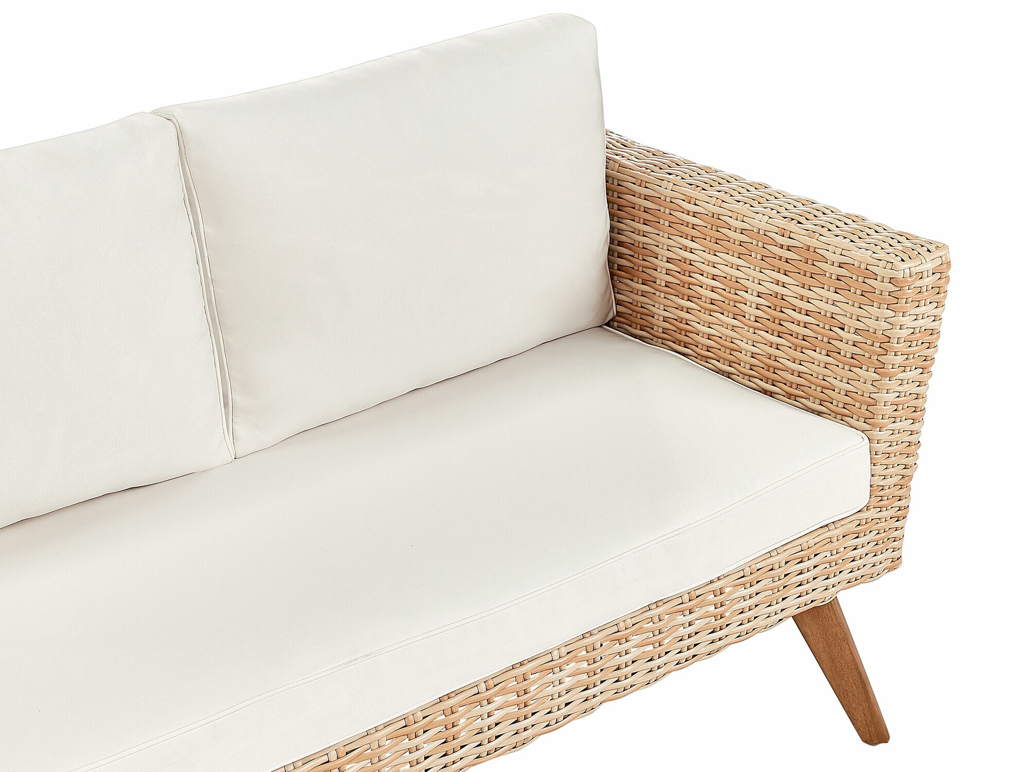 Set vrtnog namještaja Berwyn 2626 (Svijetlo smeđa + Bijela)