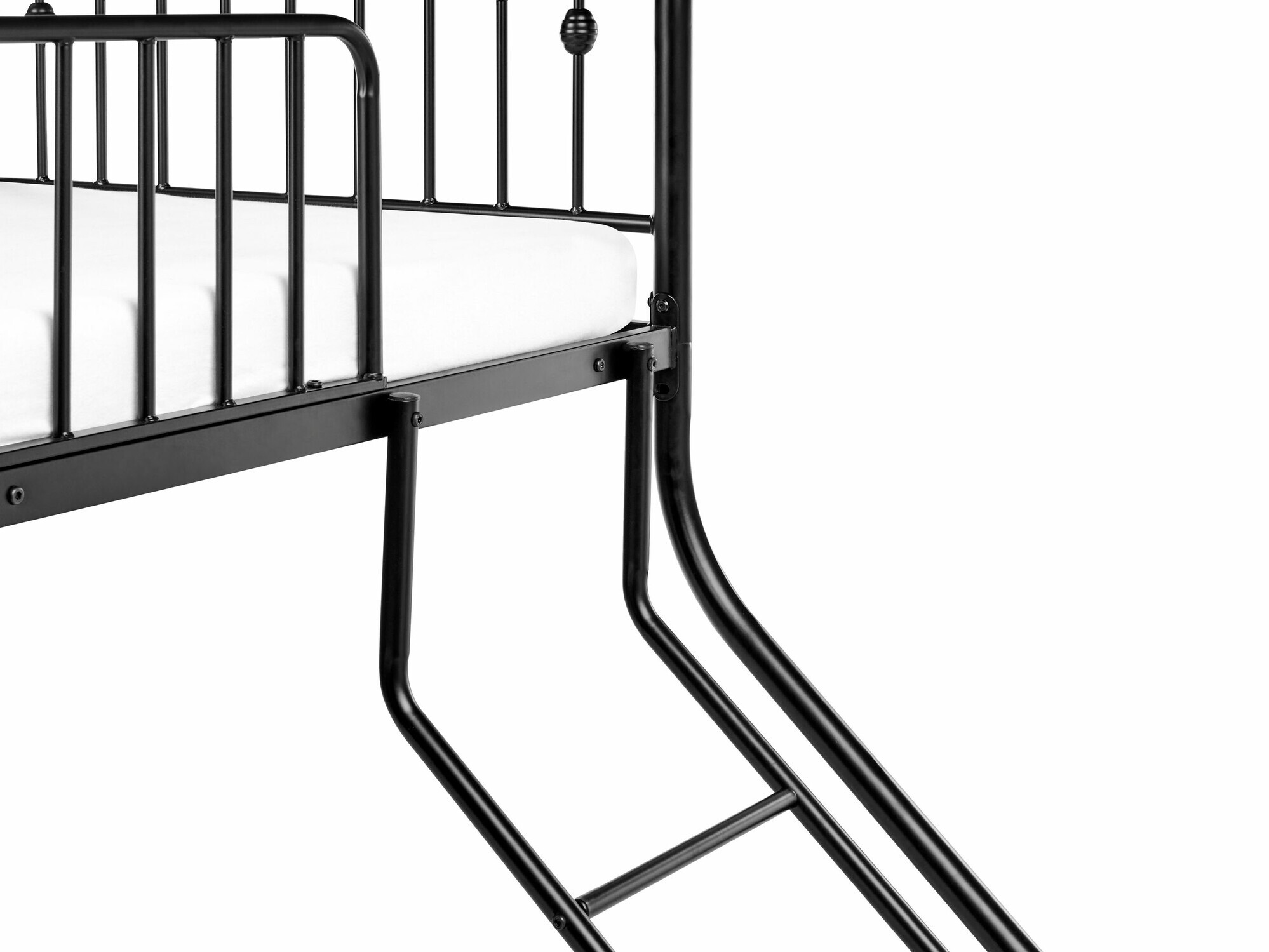 Dvokatan krevet Berwyn 2633 (Crna)