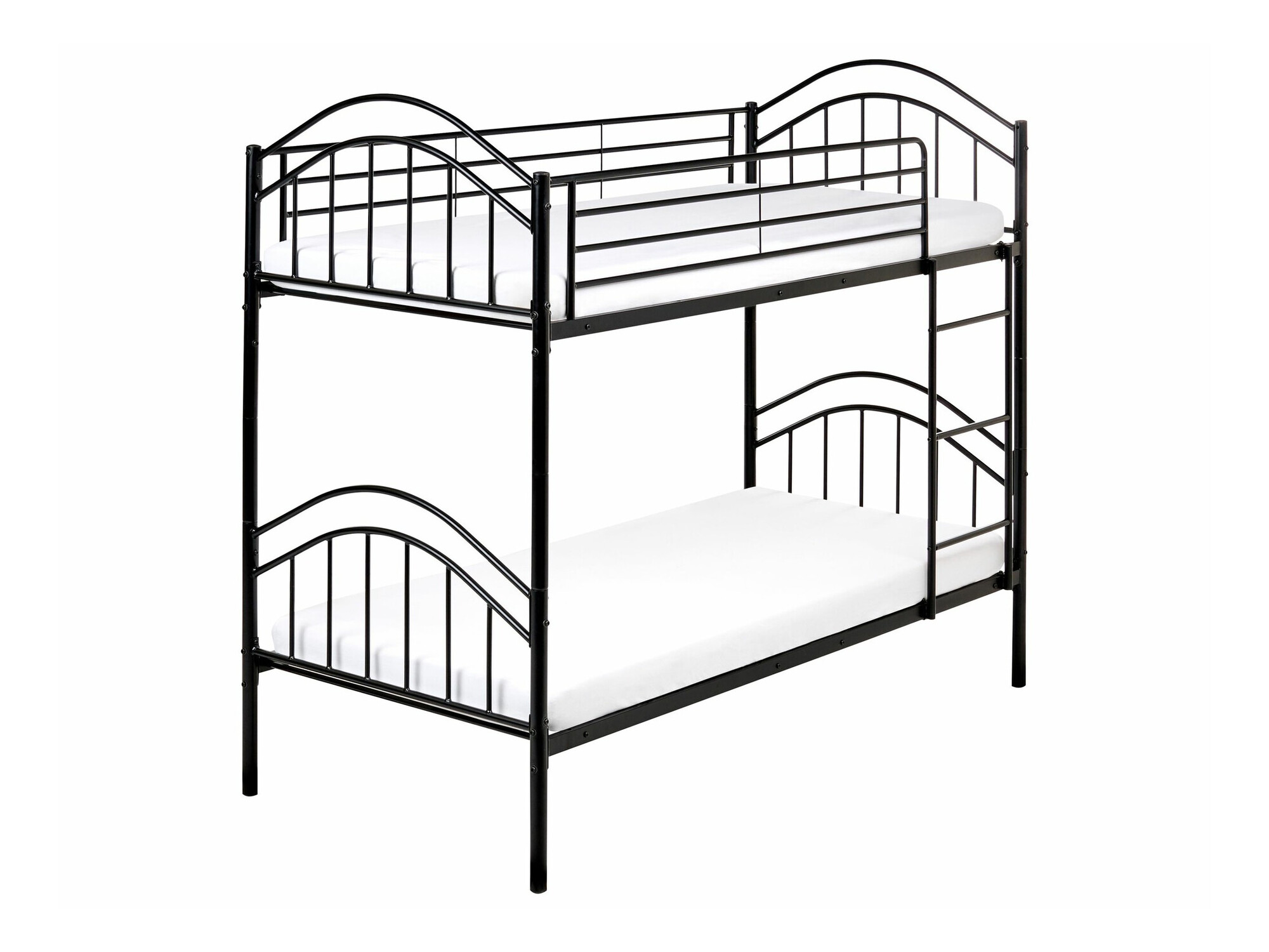 Dvokatan krevet Berwyn 2634 (Crna)