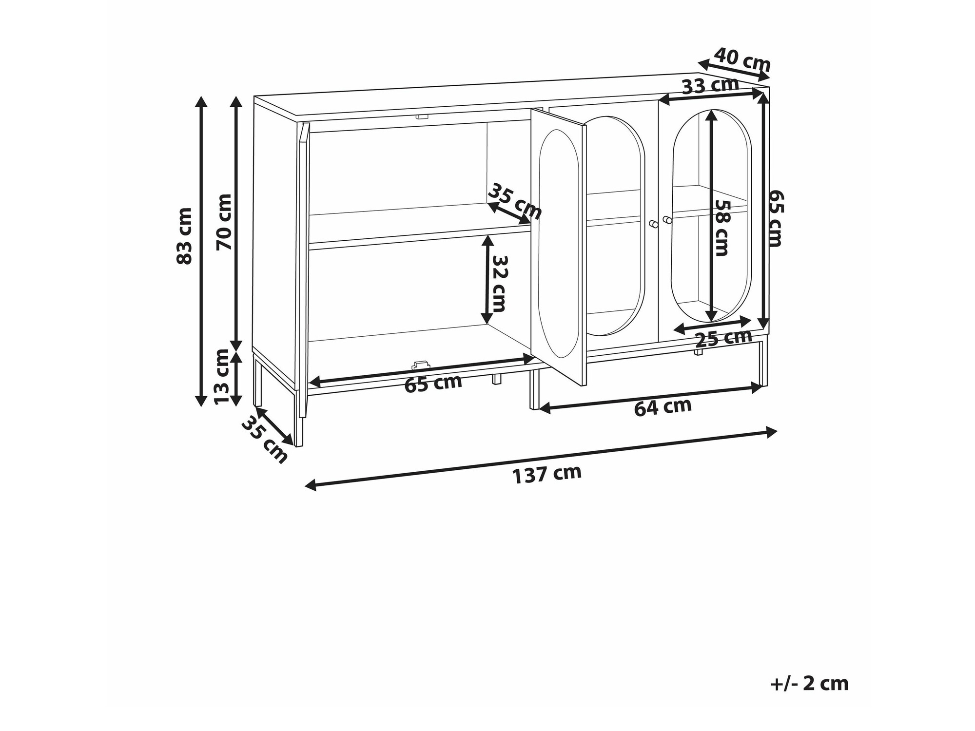 Ormarić Berwyn 2637