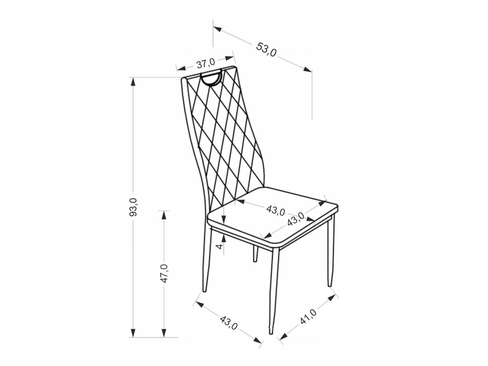 Stolica Houston 1952 (Bež)
