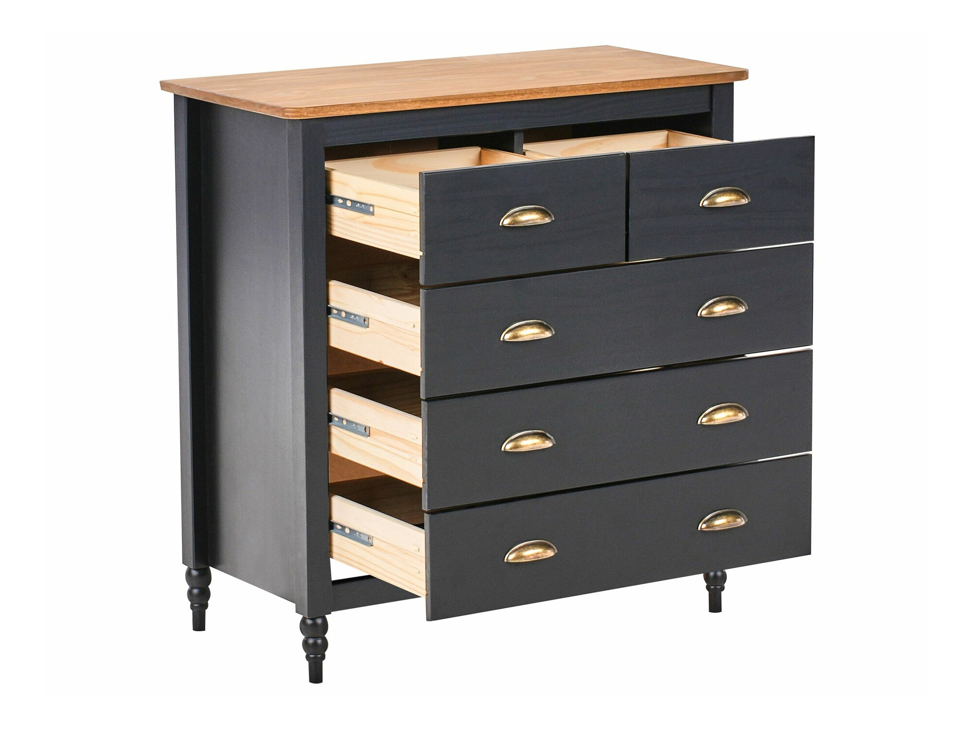 Komoda Berwyn 2641 (Crna)