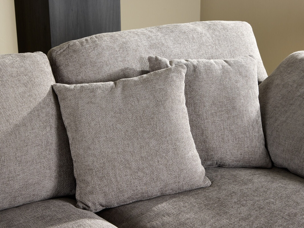 Kutna garnitura Dallas 4813 (Tamno siva)