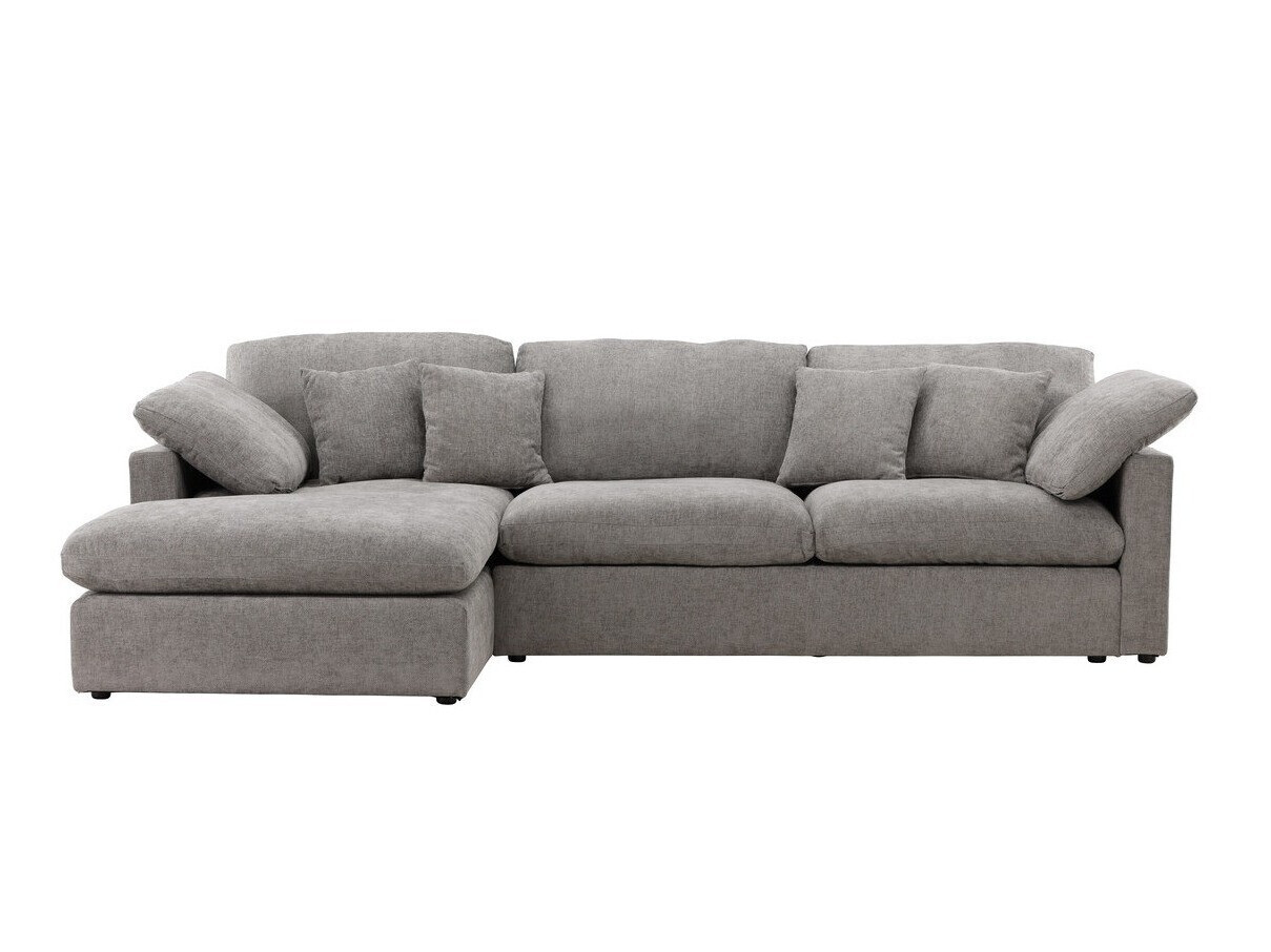 Kutna garnitura Dallas 4813 (Tamno siva)