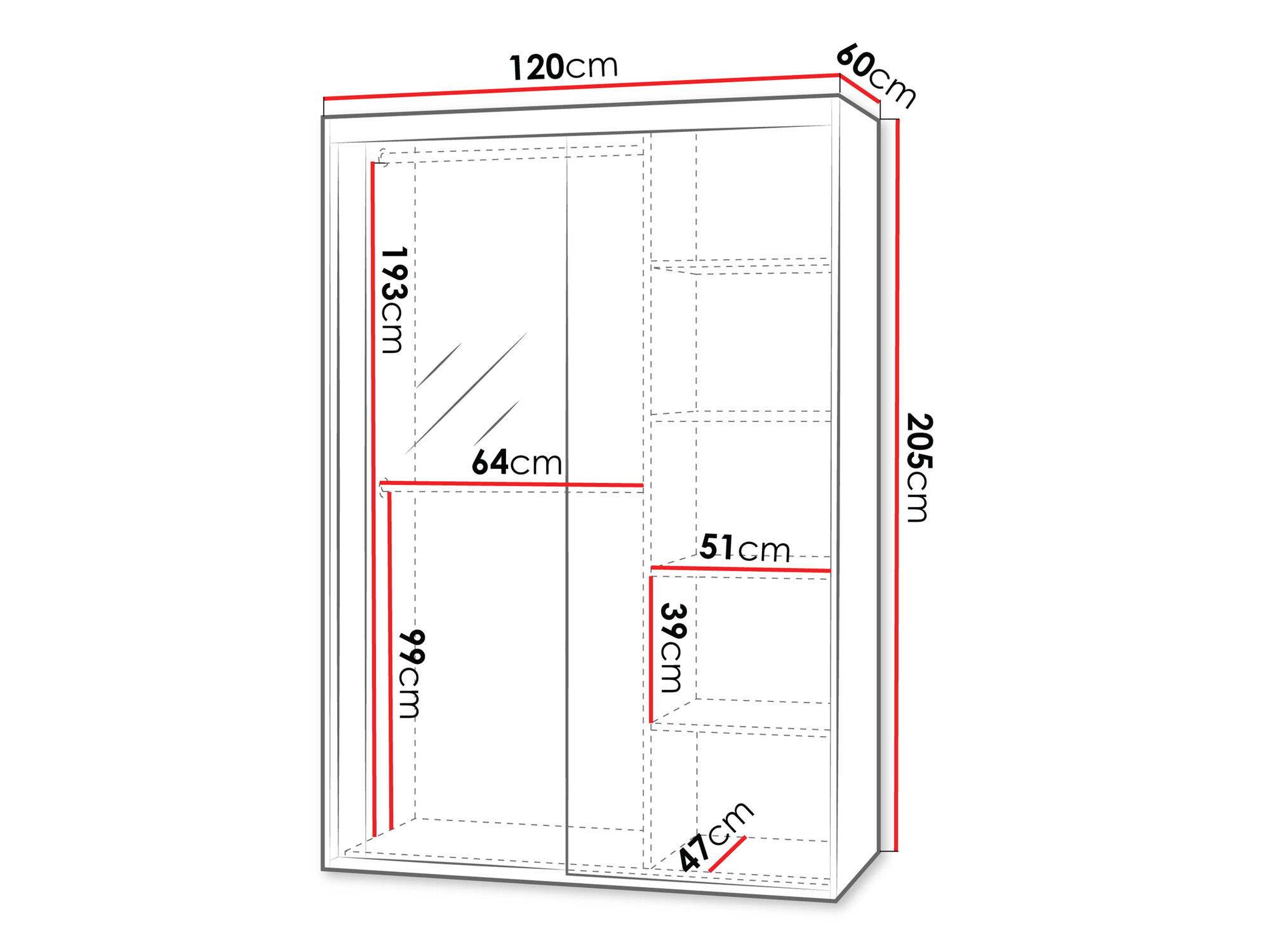 Ormar Hederus (Bijela)