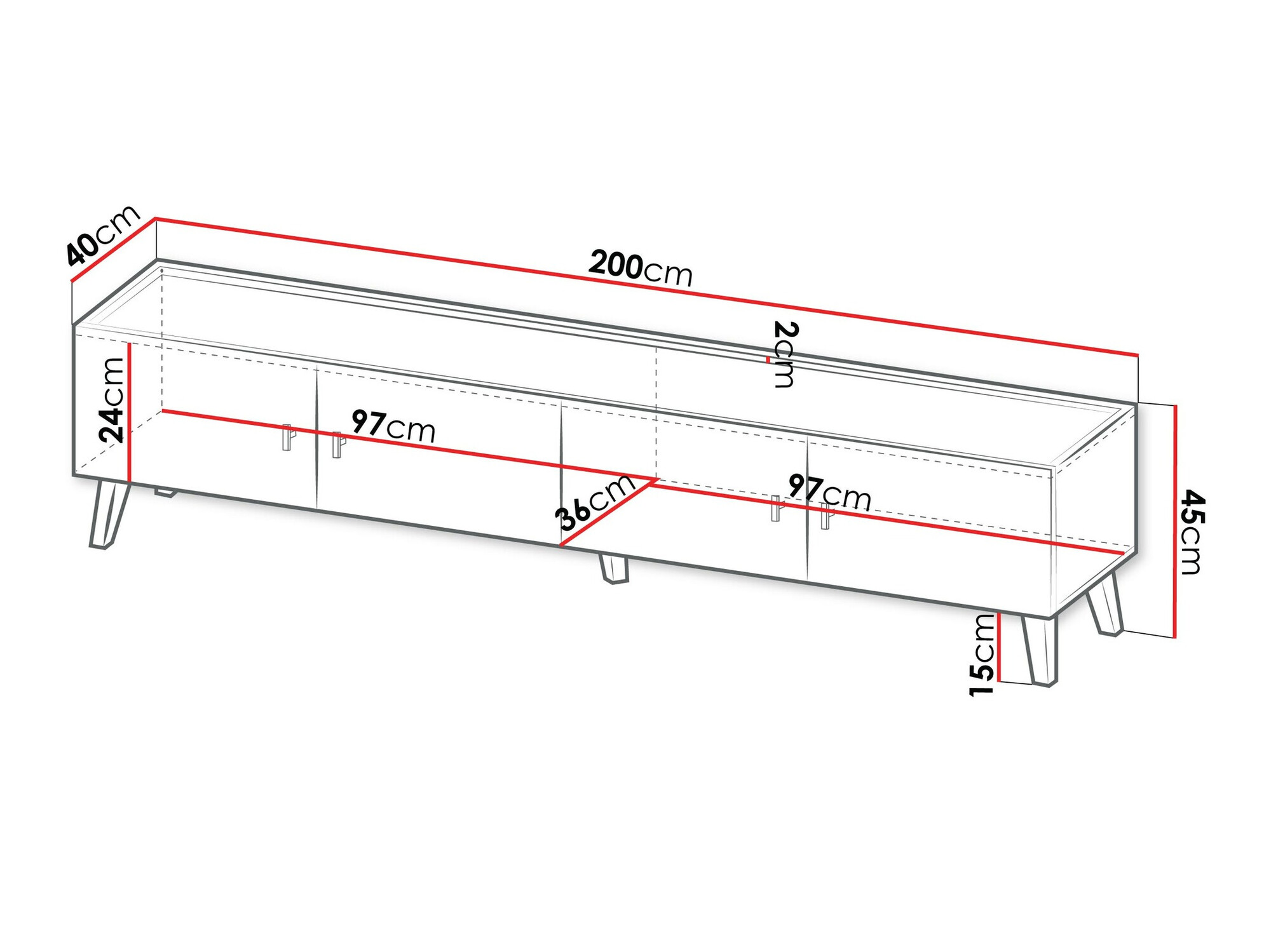 TV stol Comfivo Avimelo 105