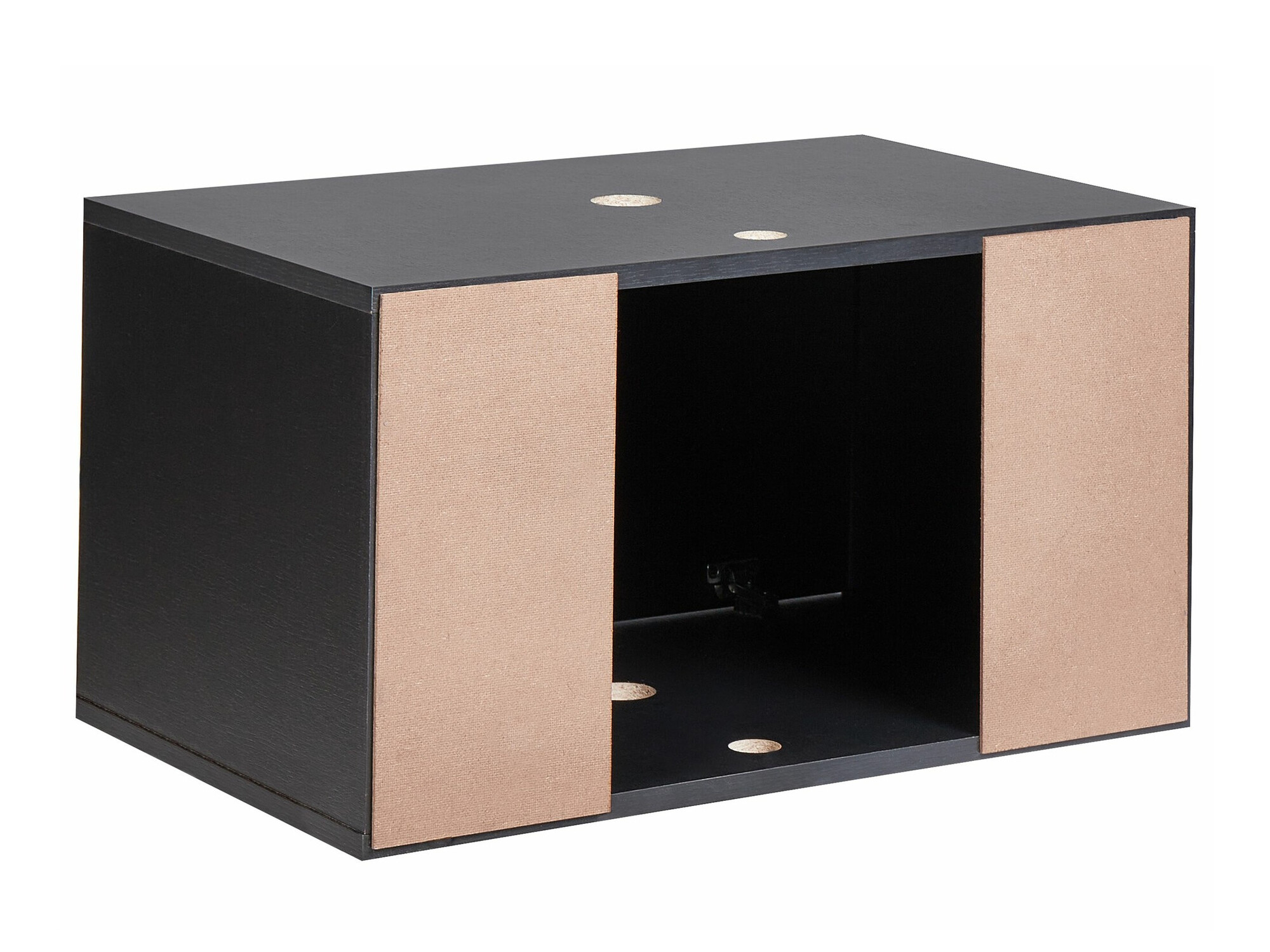 Zidni ormarić za umivaonik Berwyn 2644 (Crna)