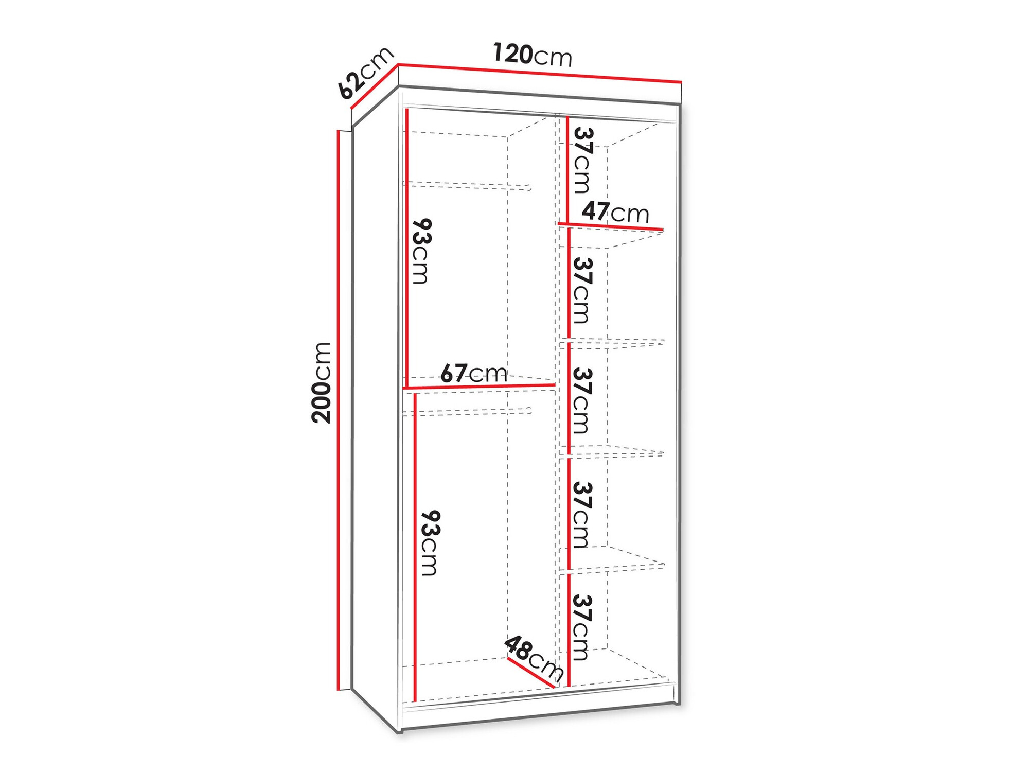 Ormar Hartford 501 (Bijela)