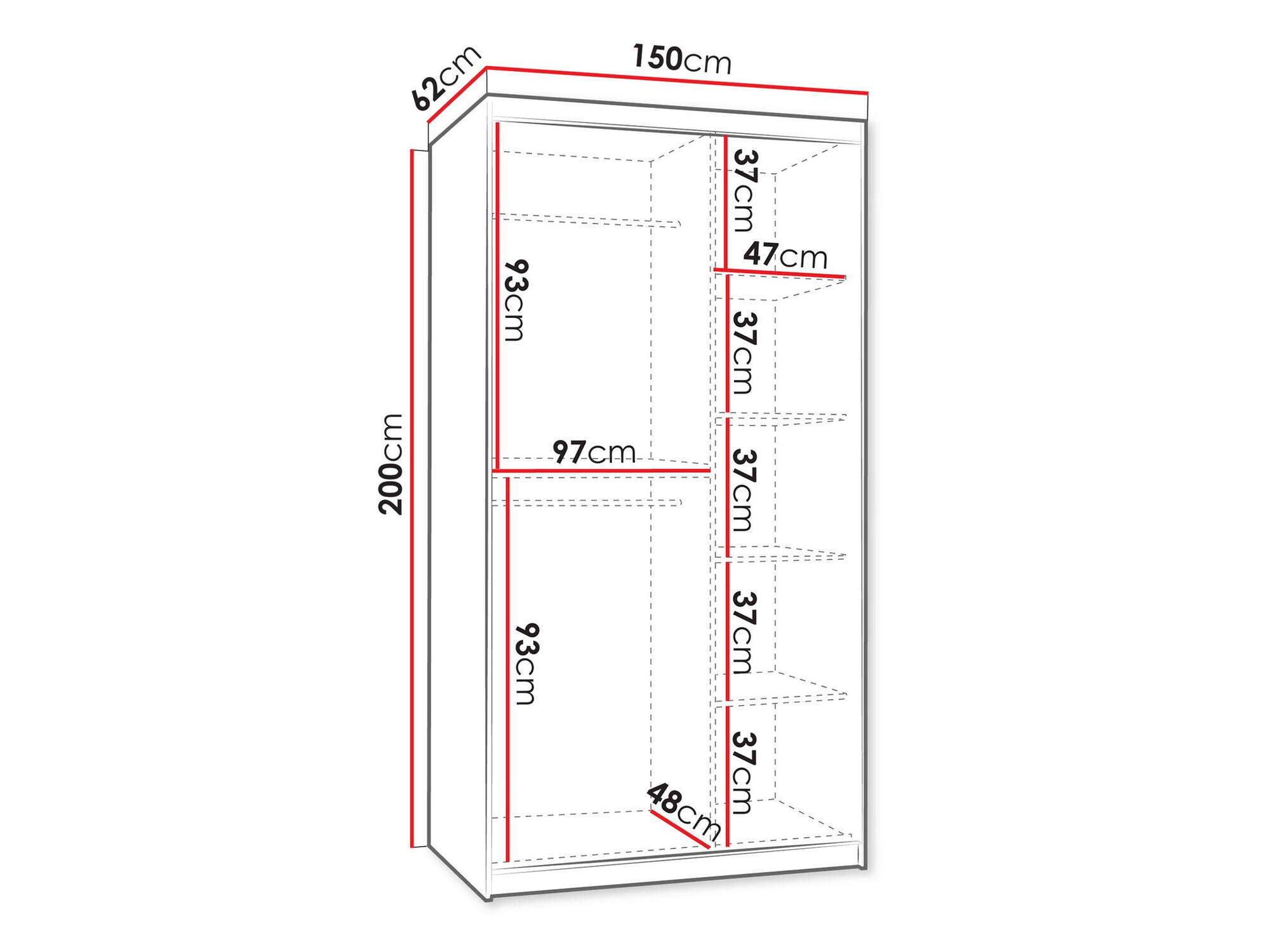 Ormar Hartford 503 (Bijela)
