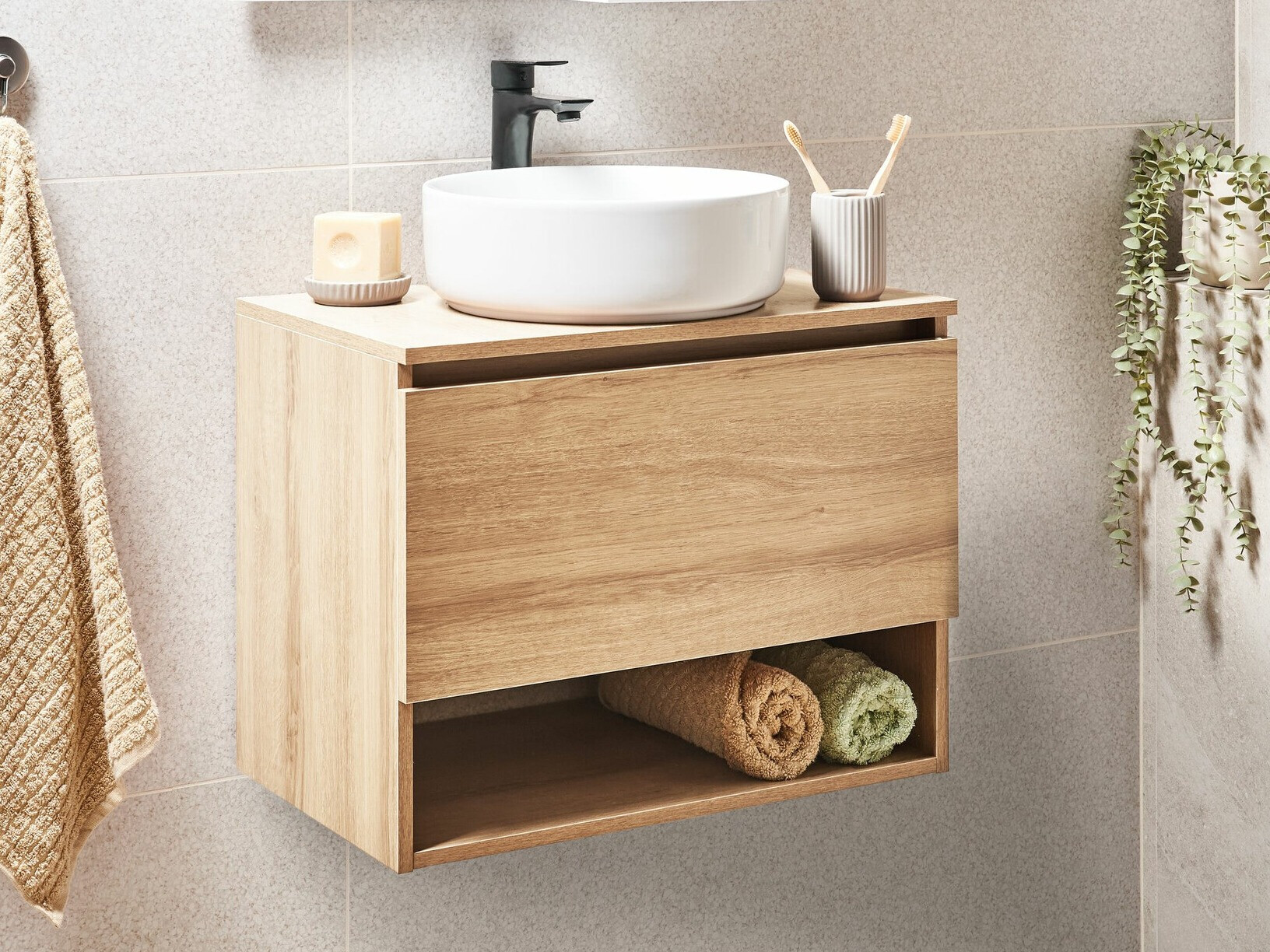 Zidni ormarić za umivaonik Berwyn 2647