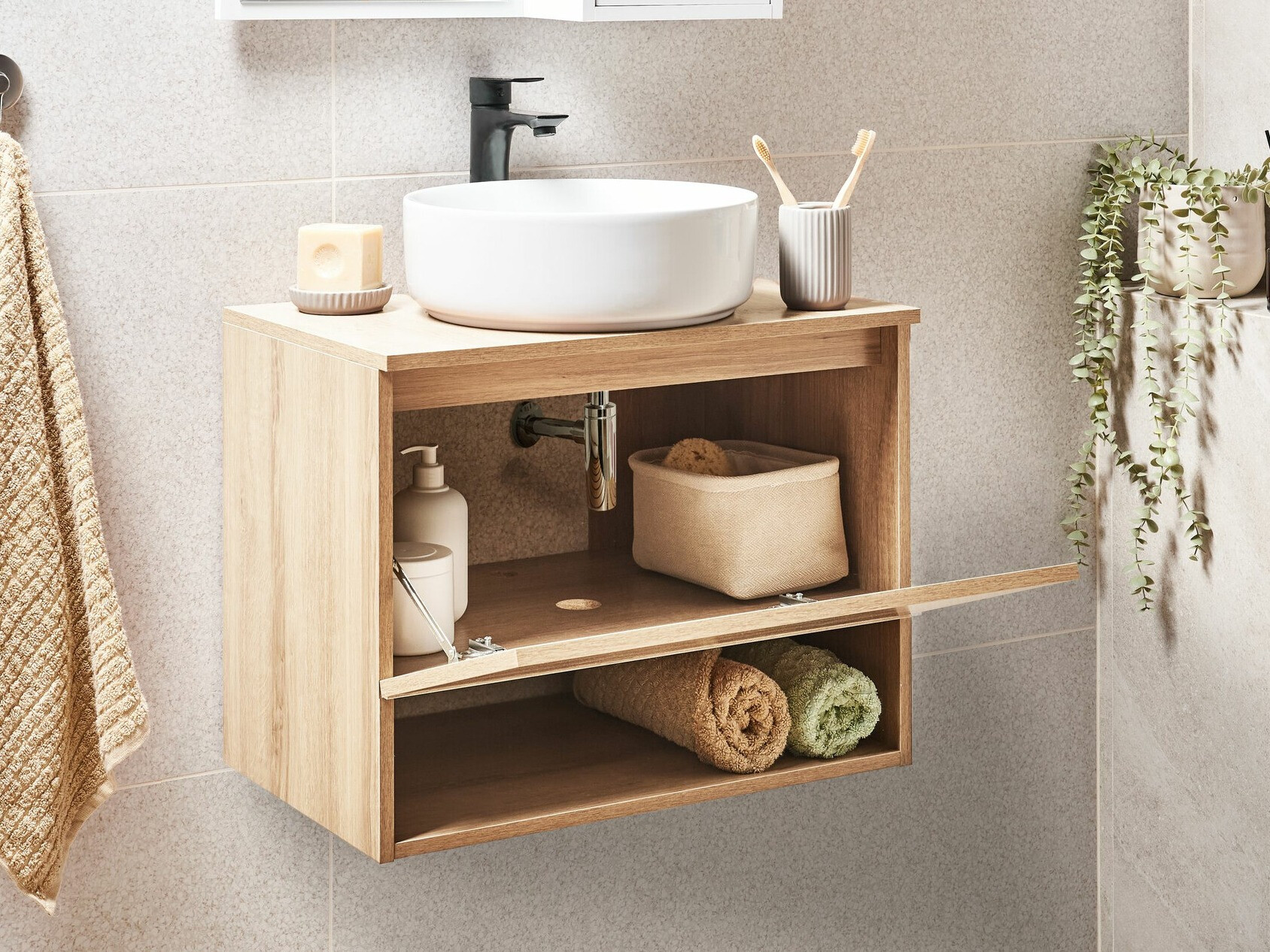 Zidni ormarić za umivaonik Berwyn 2647