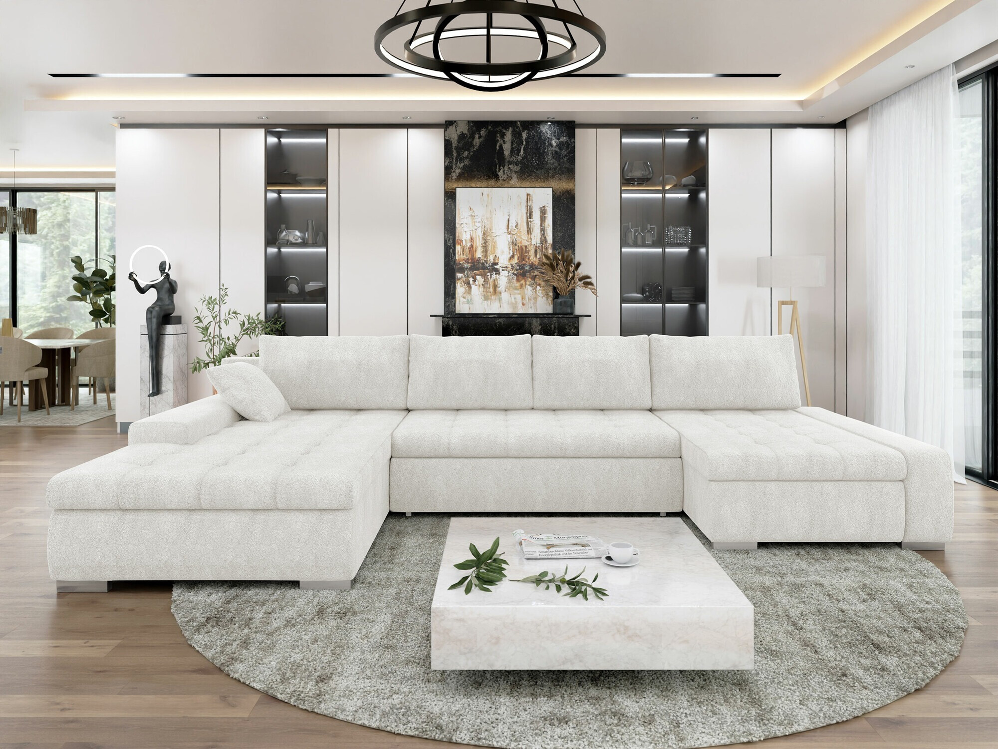 Kutna garnitura Comfivo 106 (Coral 70)