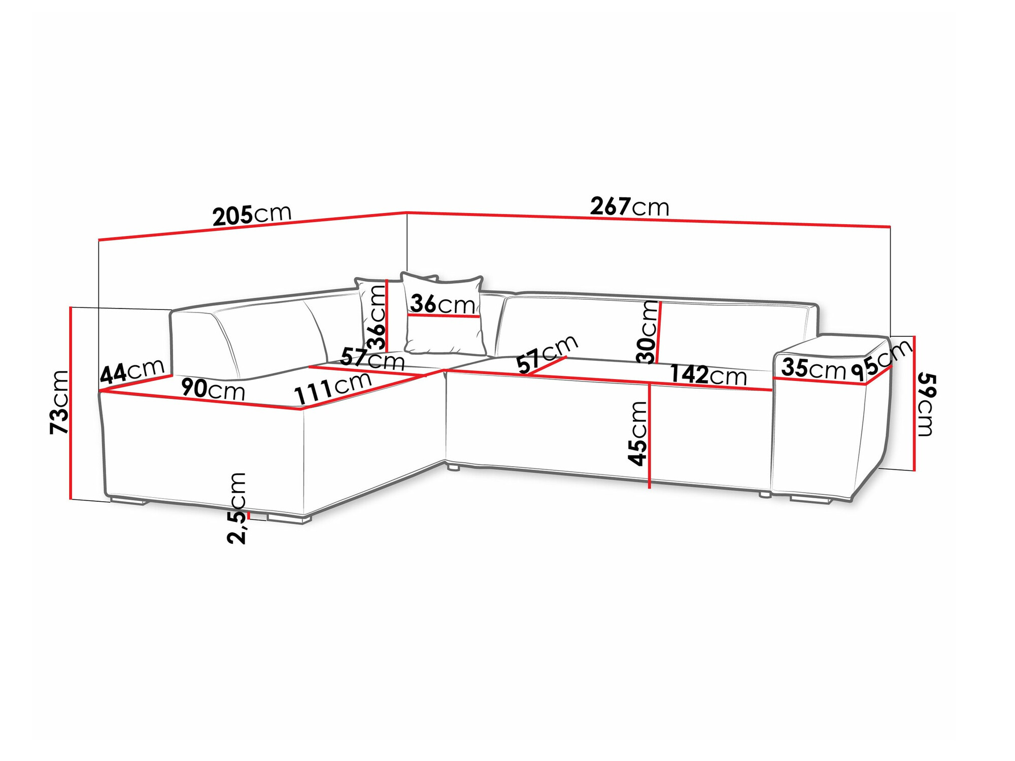 Kutna garnitura Comfivo 289 (Clara 215.02)