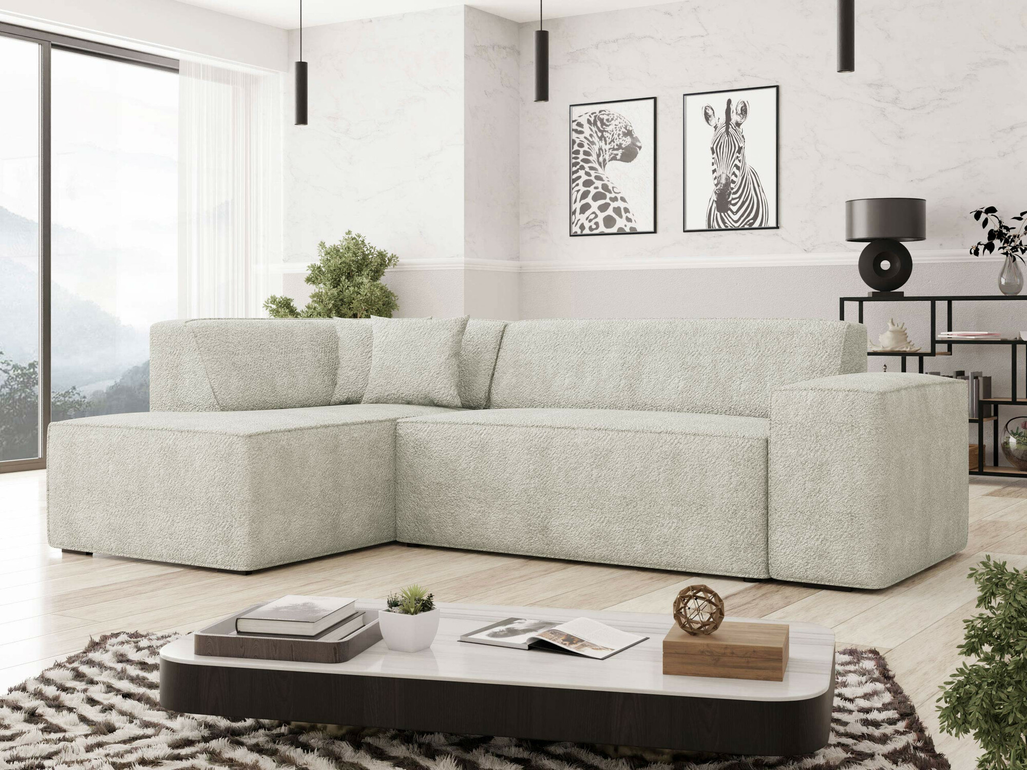 Kutna garnitura Comfivo 289 (Coral 65)