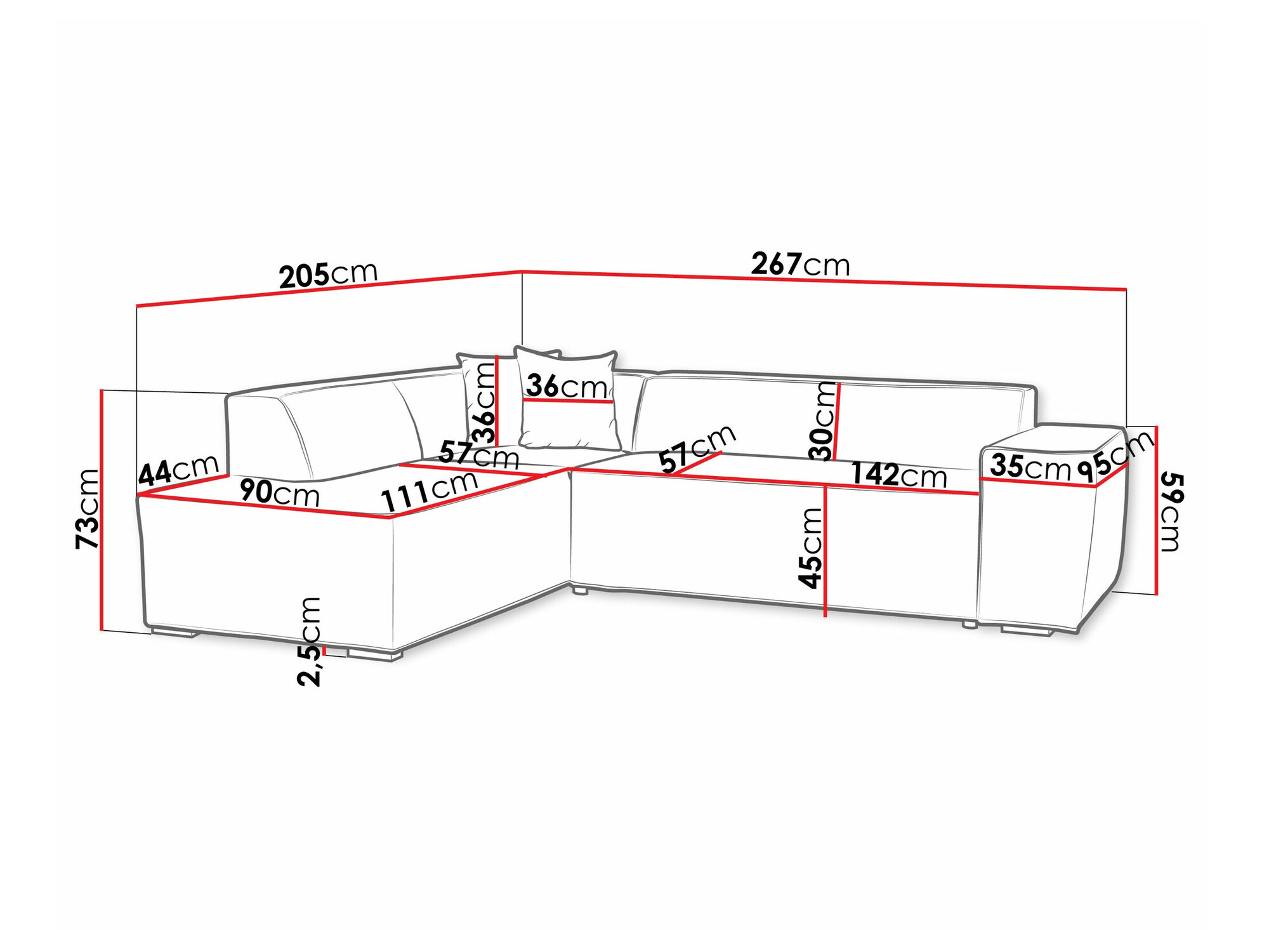 Kutna garnitura Comfivo 289 (Magic Velvet 2219)