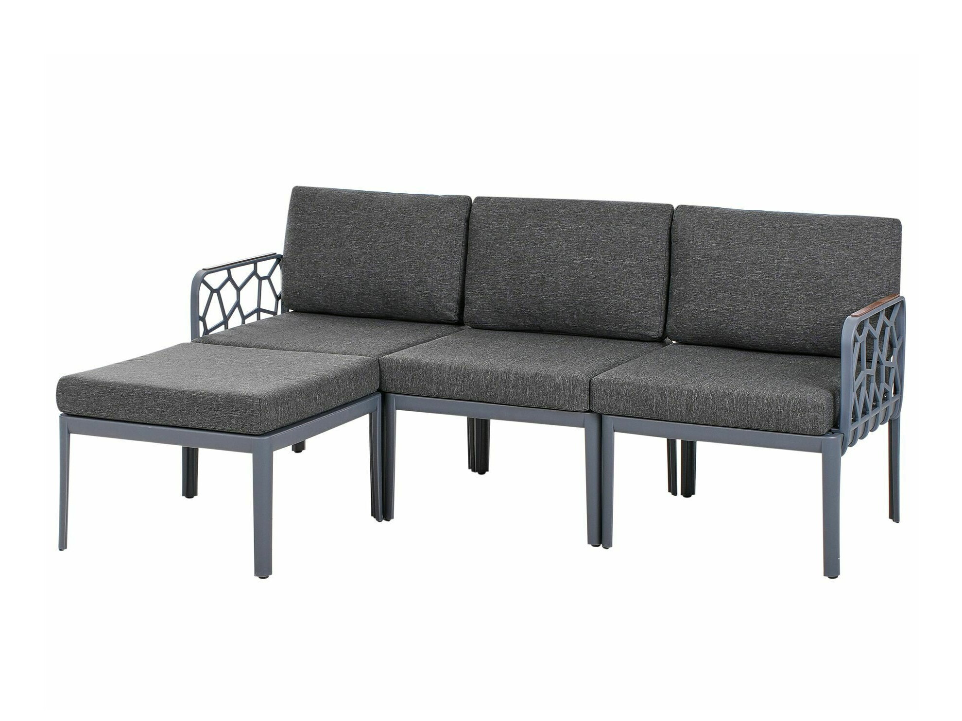 Vrtni namještaj Berwyn 2653 (Siva)