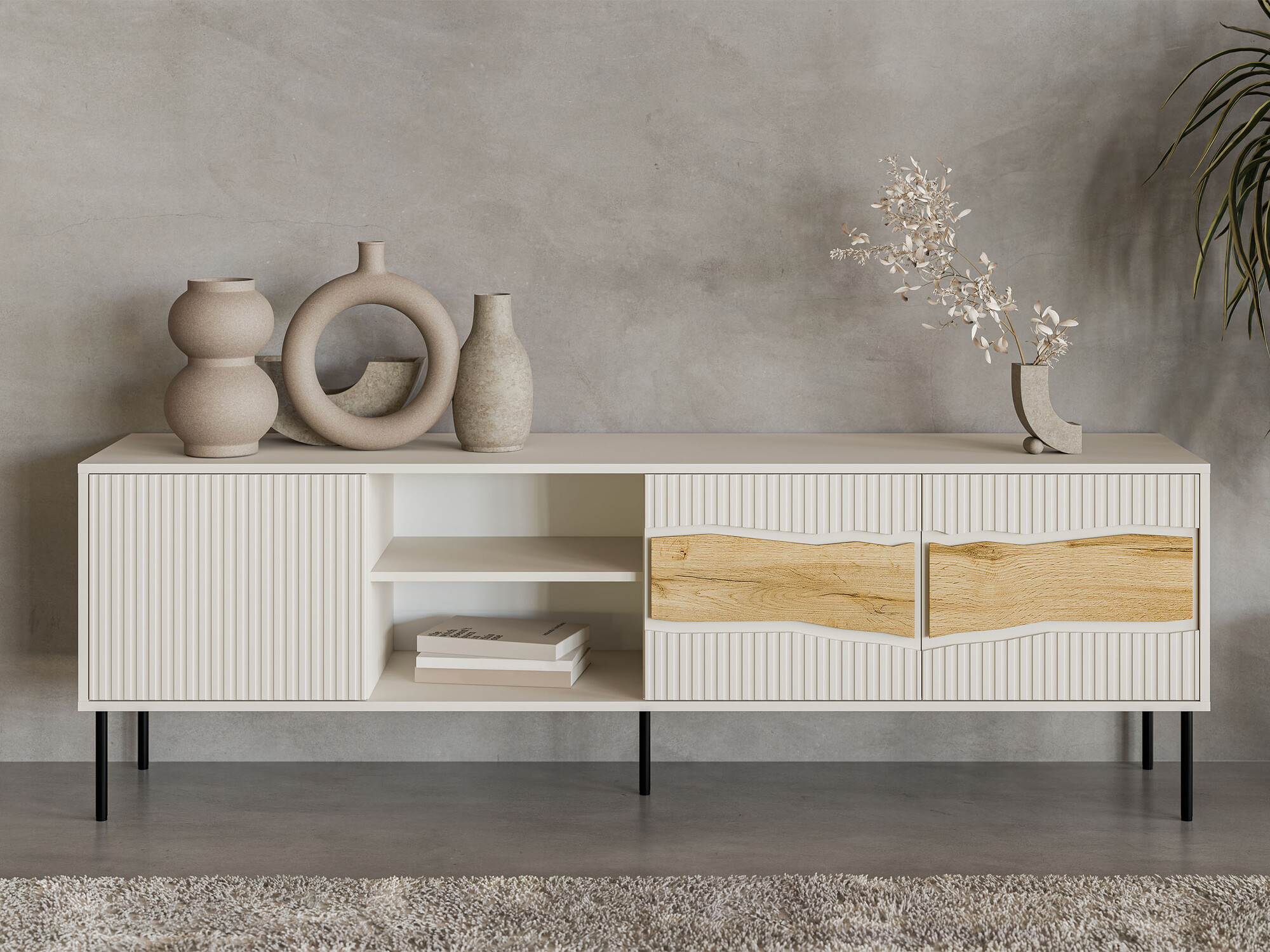 TV stol Monevare 102 (Hrast Wotan + Kašmir)