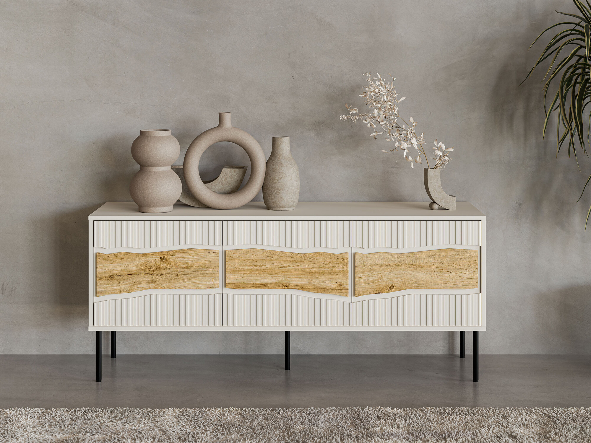 TV stol Monevare 103 (Hrast Wotan + Kašmir)