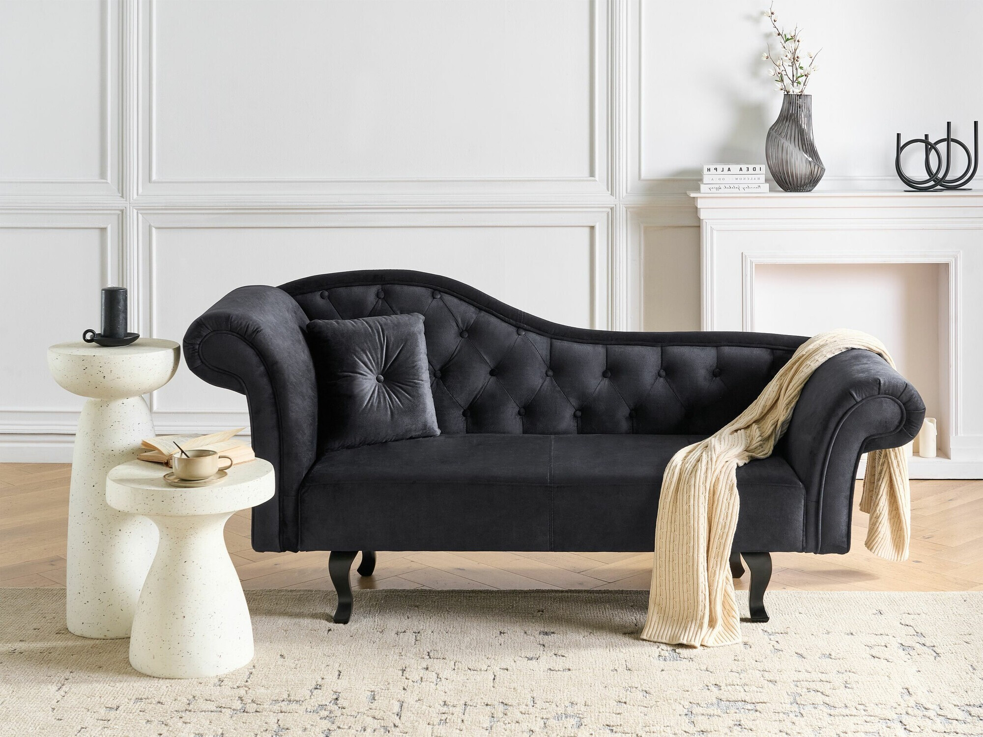 Ležaj Berwyn 1694 (Crna)