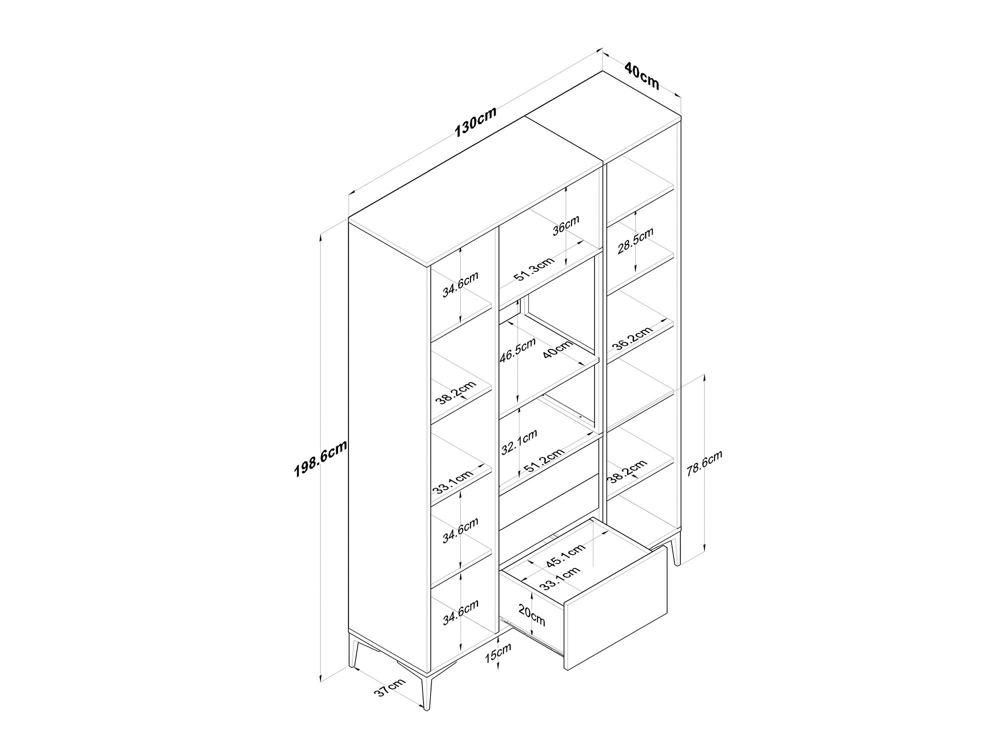 Multifunkcionalni namještaj Kailua 2492