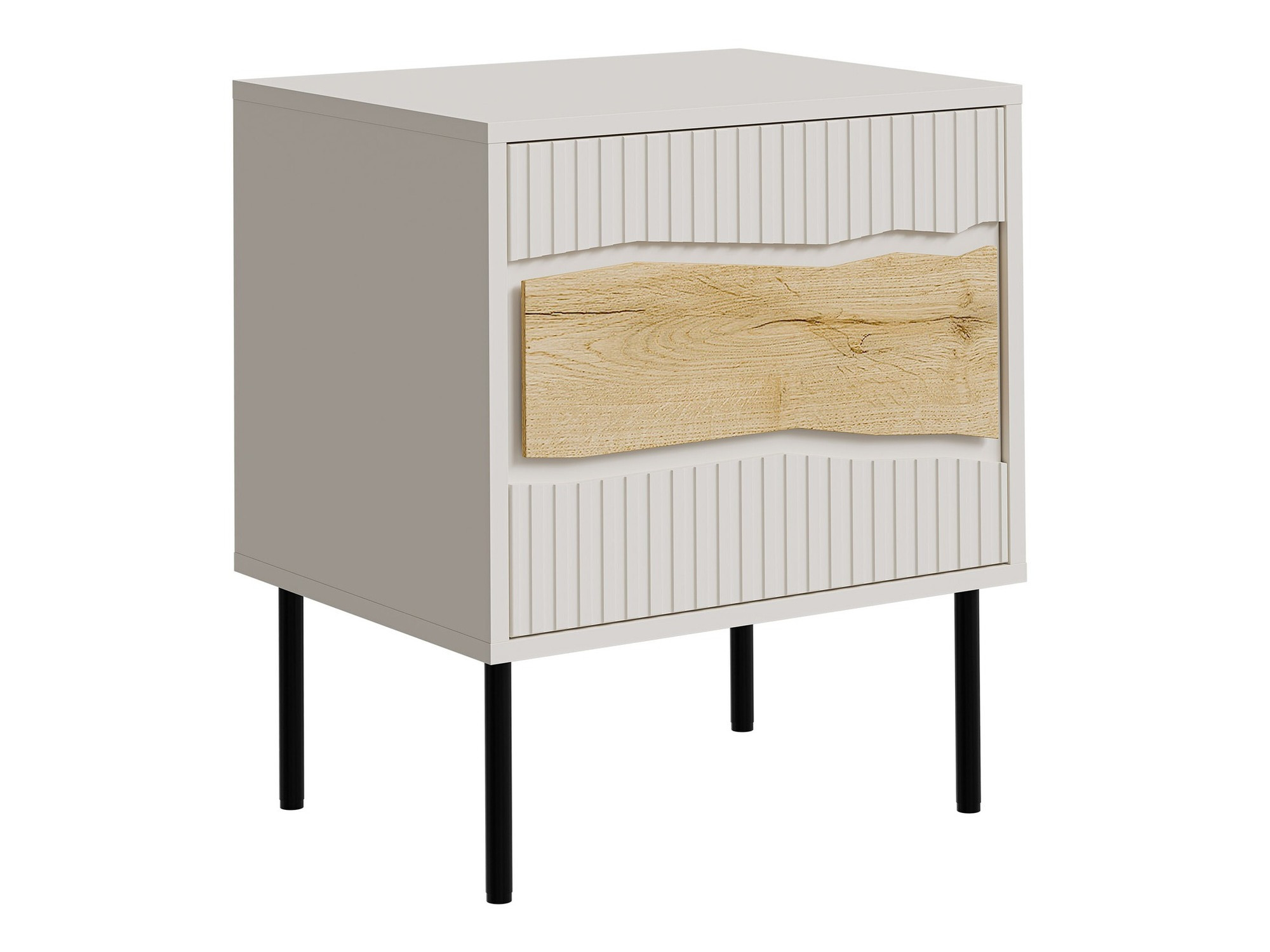 Set noćnih ormarića Monevare 104 (Hrast Wotan + Kašmir)