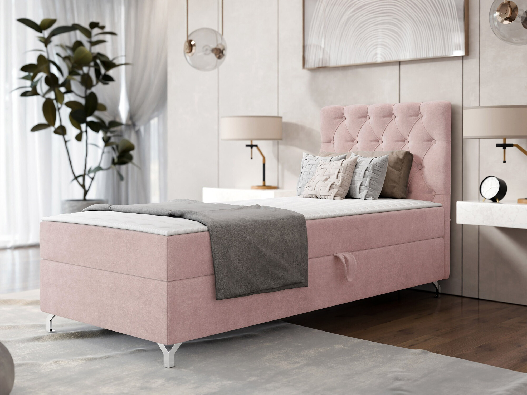 Boxspring krevet Memphis 142 (Manila 09)