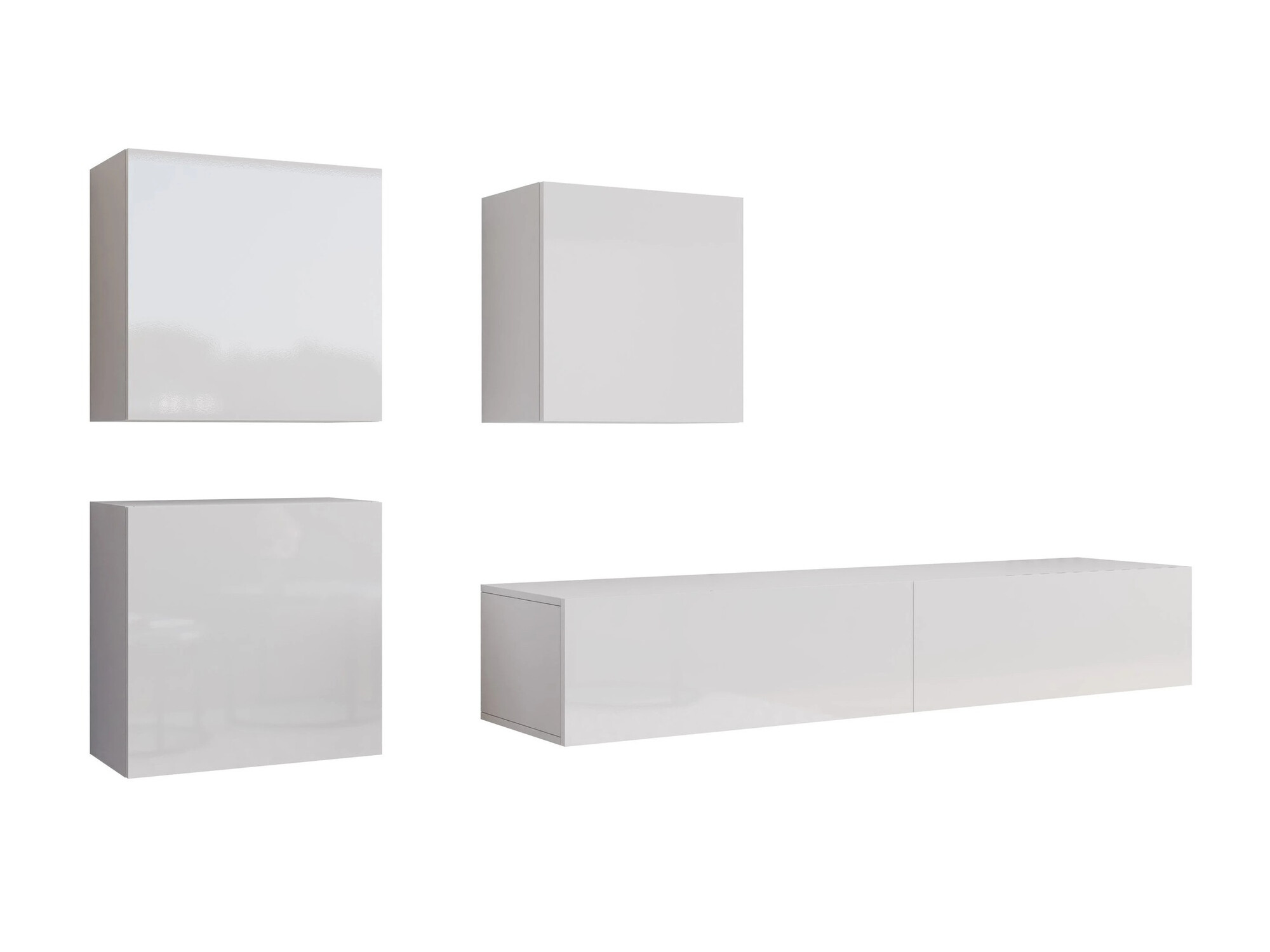 Dnevni boravak Venenou 109 (Bijela + Sjajno bijela)