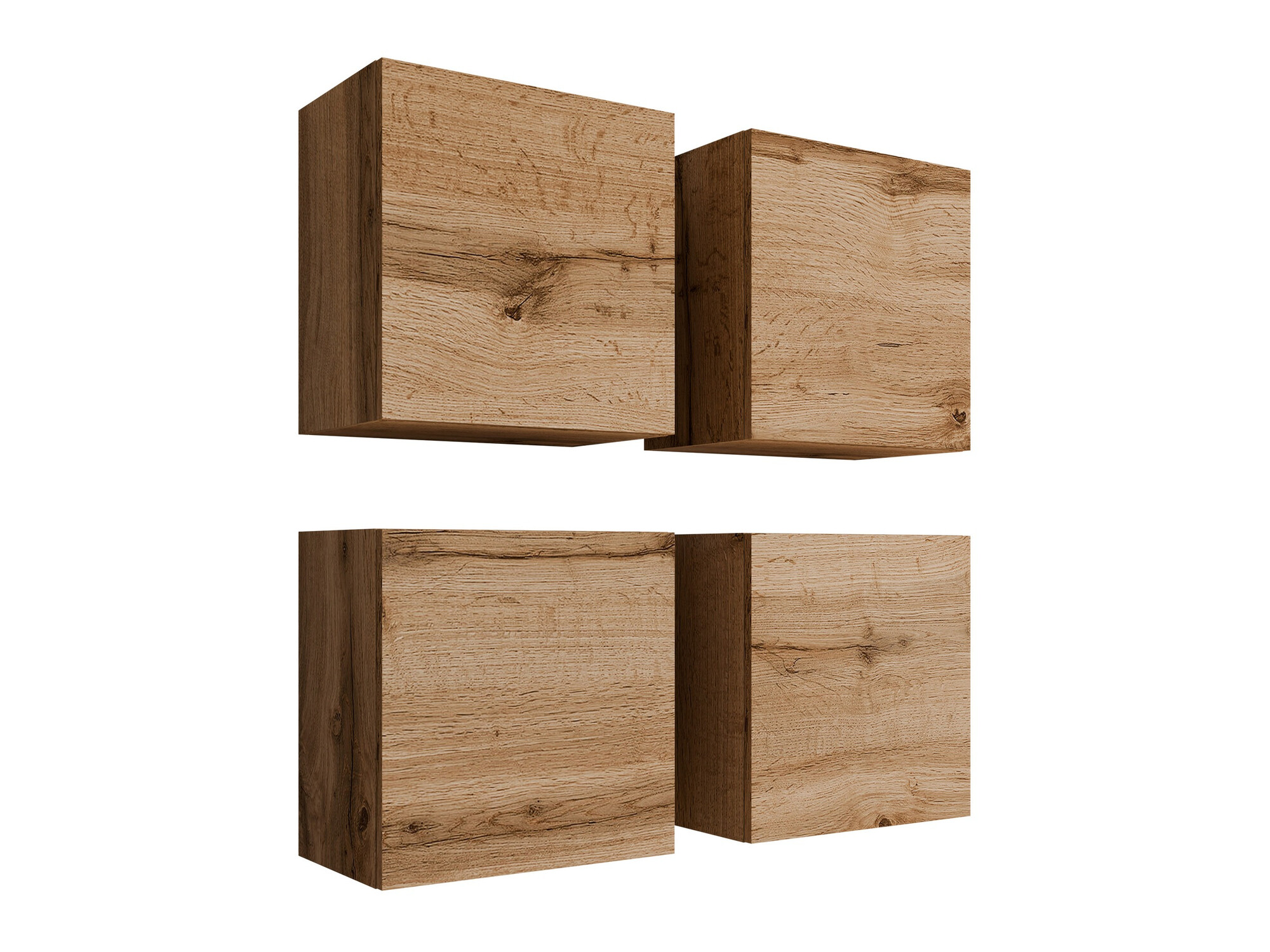 Set ormarića Vilrin (Hrast Wotan)