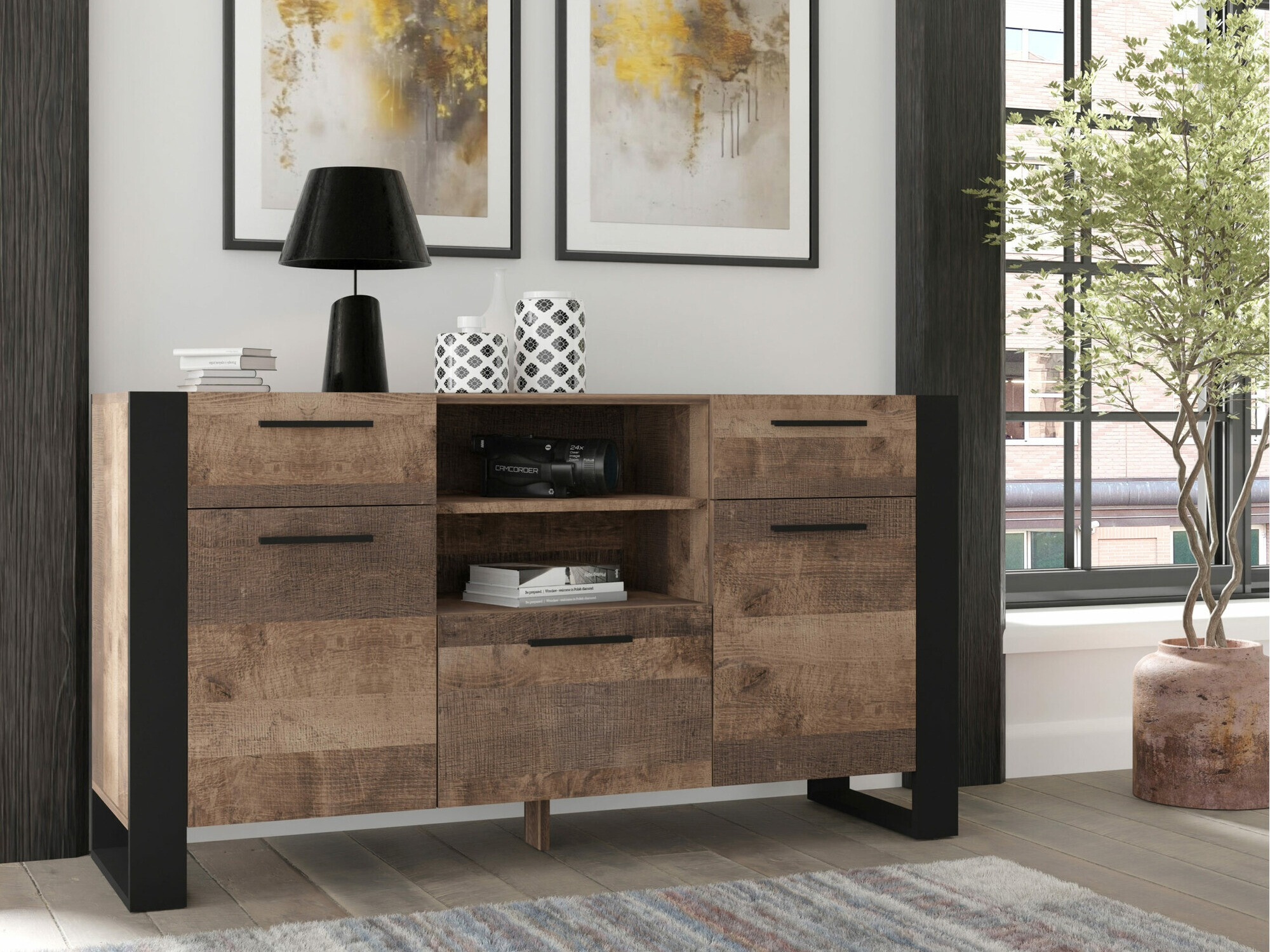 Komoda Cordoro 115 (Tamno drvo)