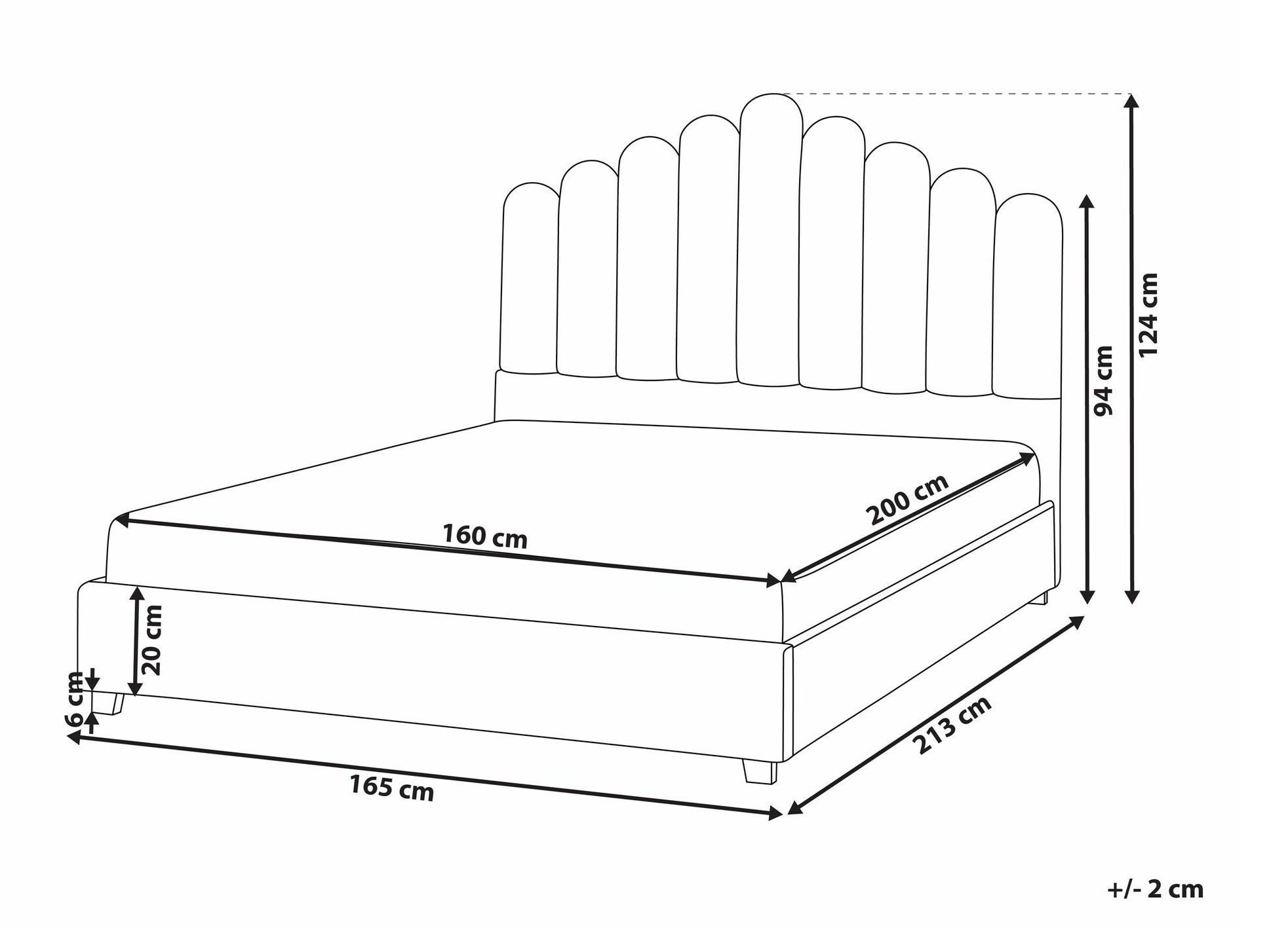 Krevet Berwyn 2665 (Taupe)