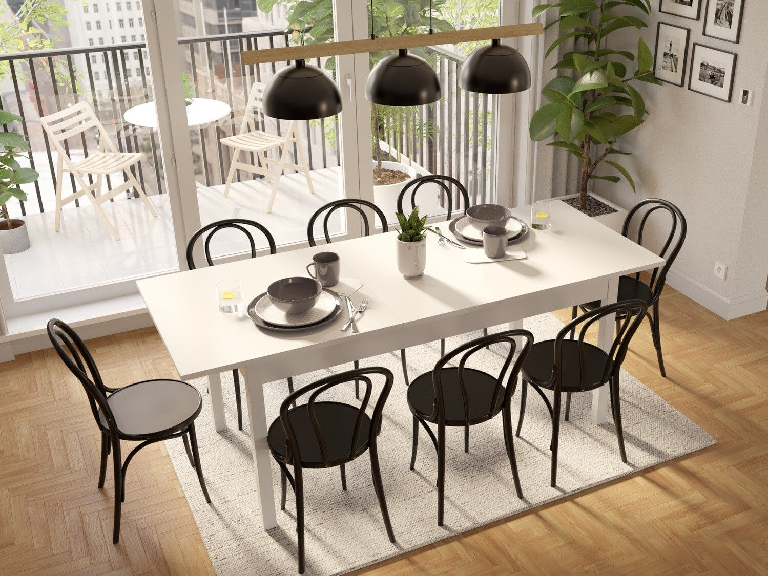 Stol Bristol 221 (Bijela)