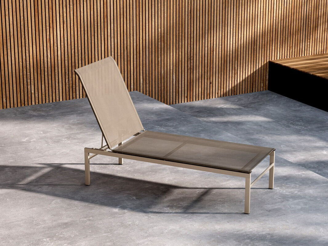 Vrtna ležaljka Dallas 4834 (Bež + Svijetlo smeđa)