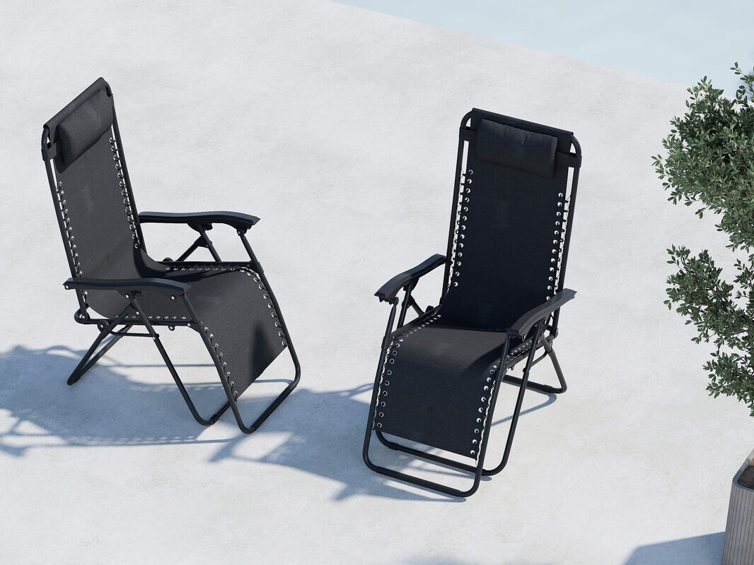 Vrtna stolica Dallas 4823 (Crna)