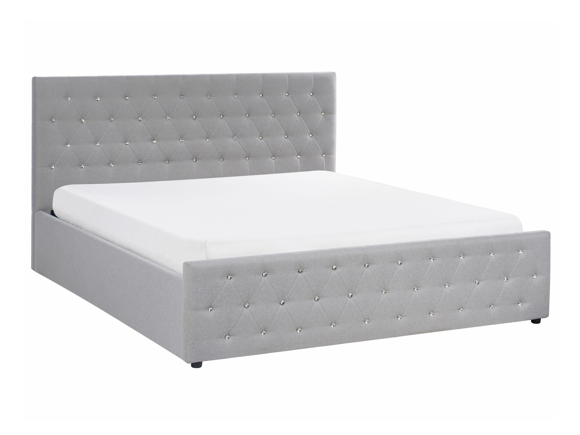 Krevet Berwyn 1267 (Svijetlo siva)