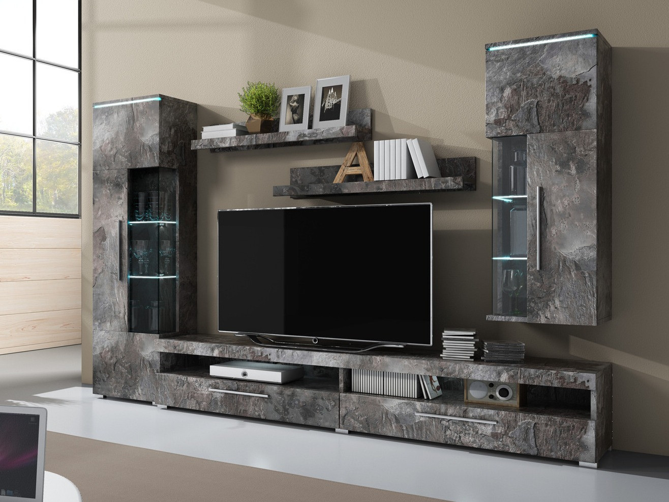 Dnevni boravak Torvire 108 (Tamni beton)