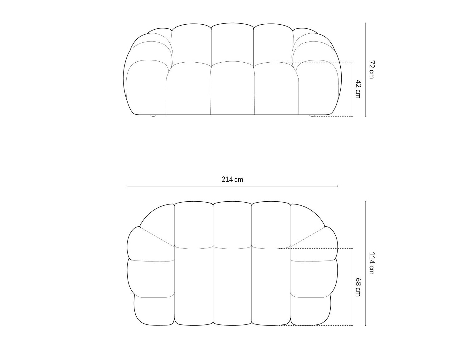 Kauč Cirnolu 100 (Sonic 23)
