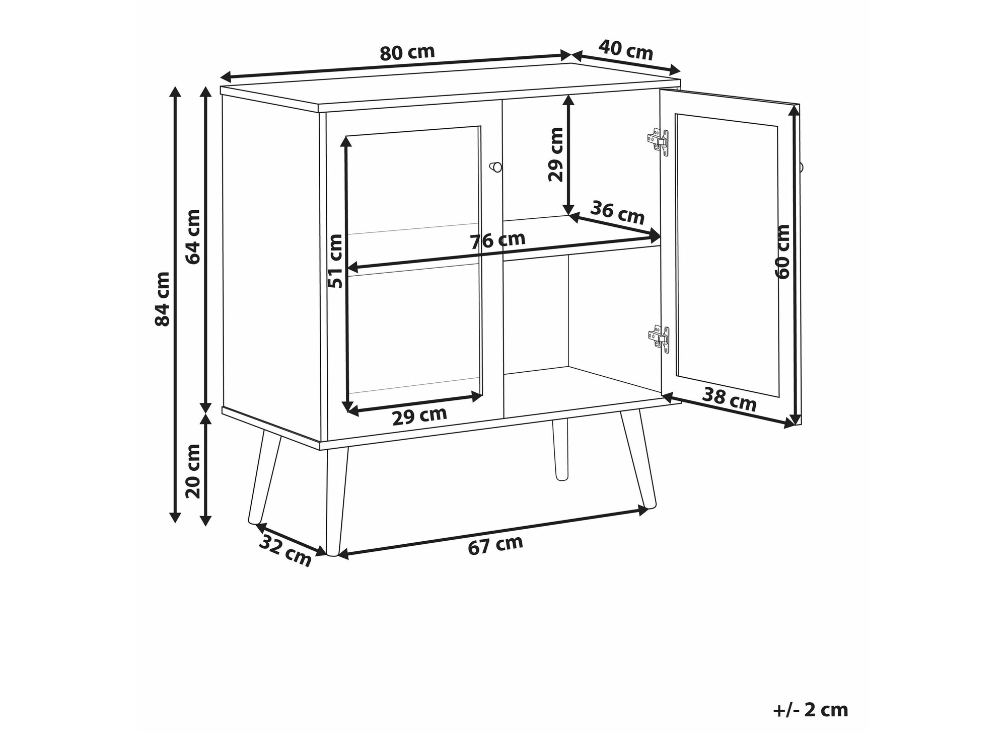 Ormarić Berwyn 2678