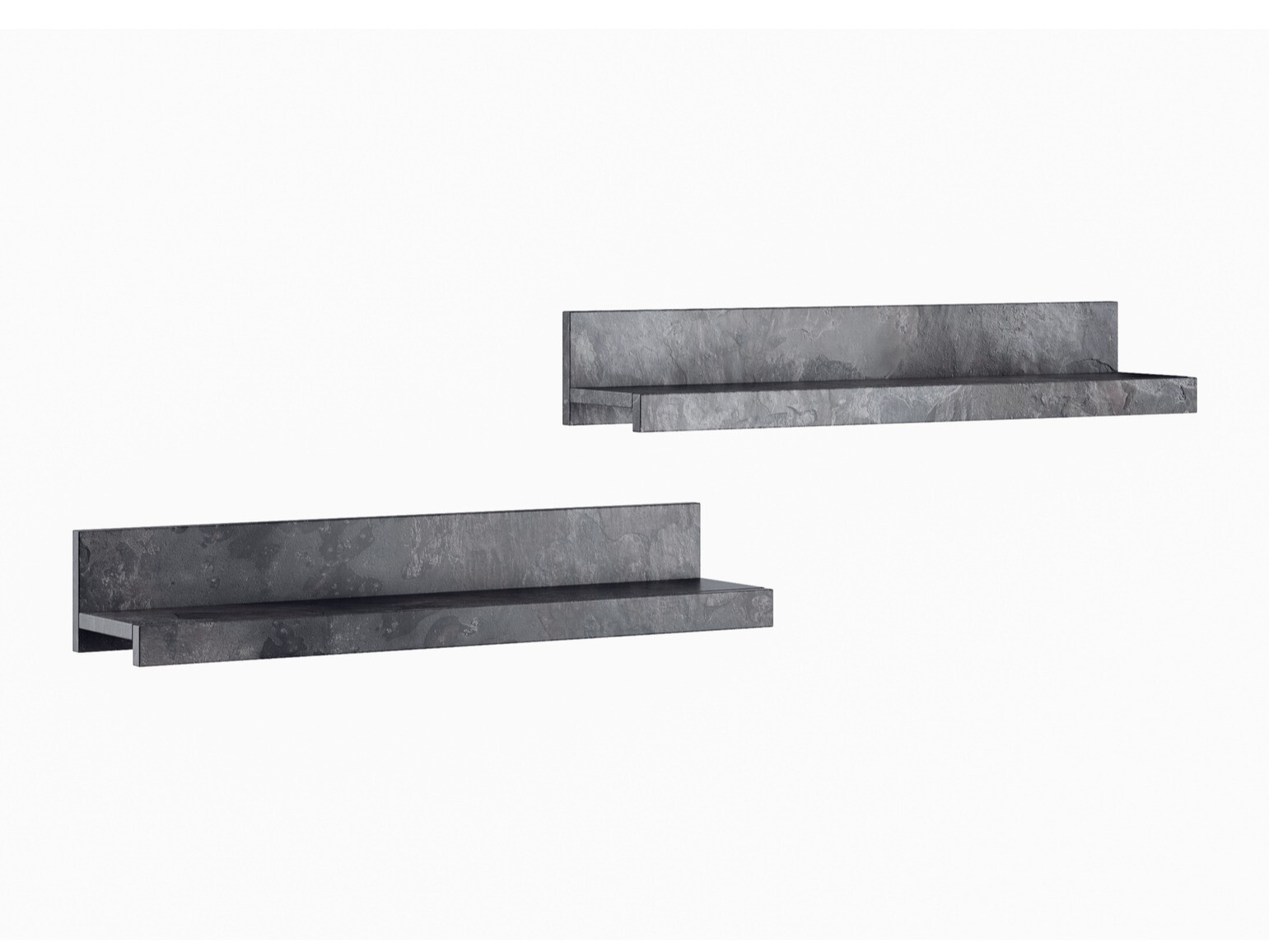 Set visećih polica Torvire 105 (Tamni beton)