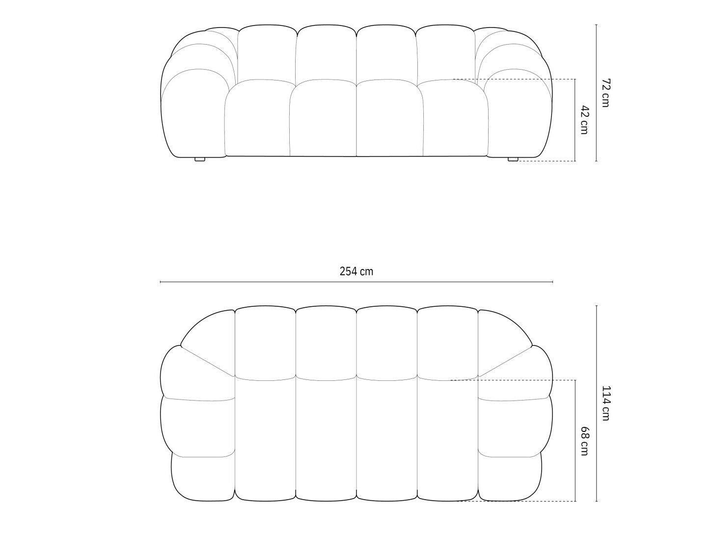 Kauč Cirnolu 101 (Bubble 7)