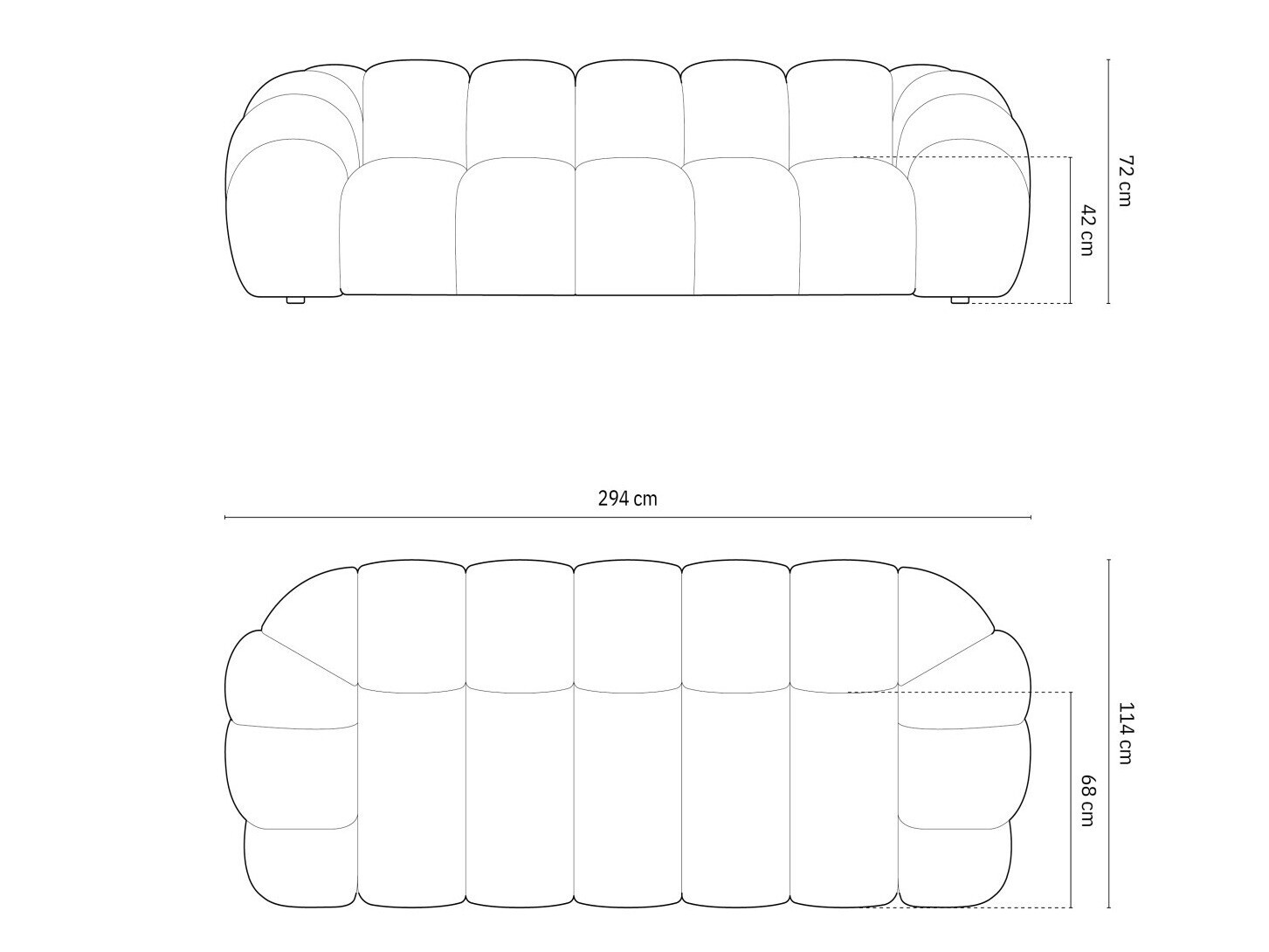 Kauč Cirnolu 102 (Bubble 13)