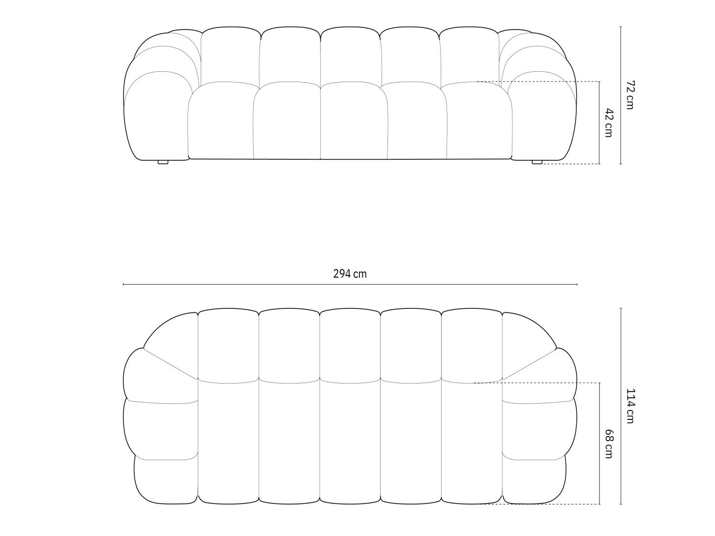 Kauč Cirnolu 102 (Bubble 17)